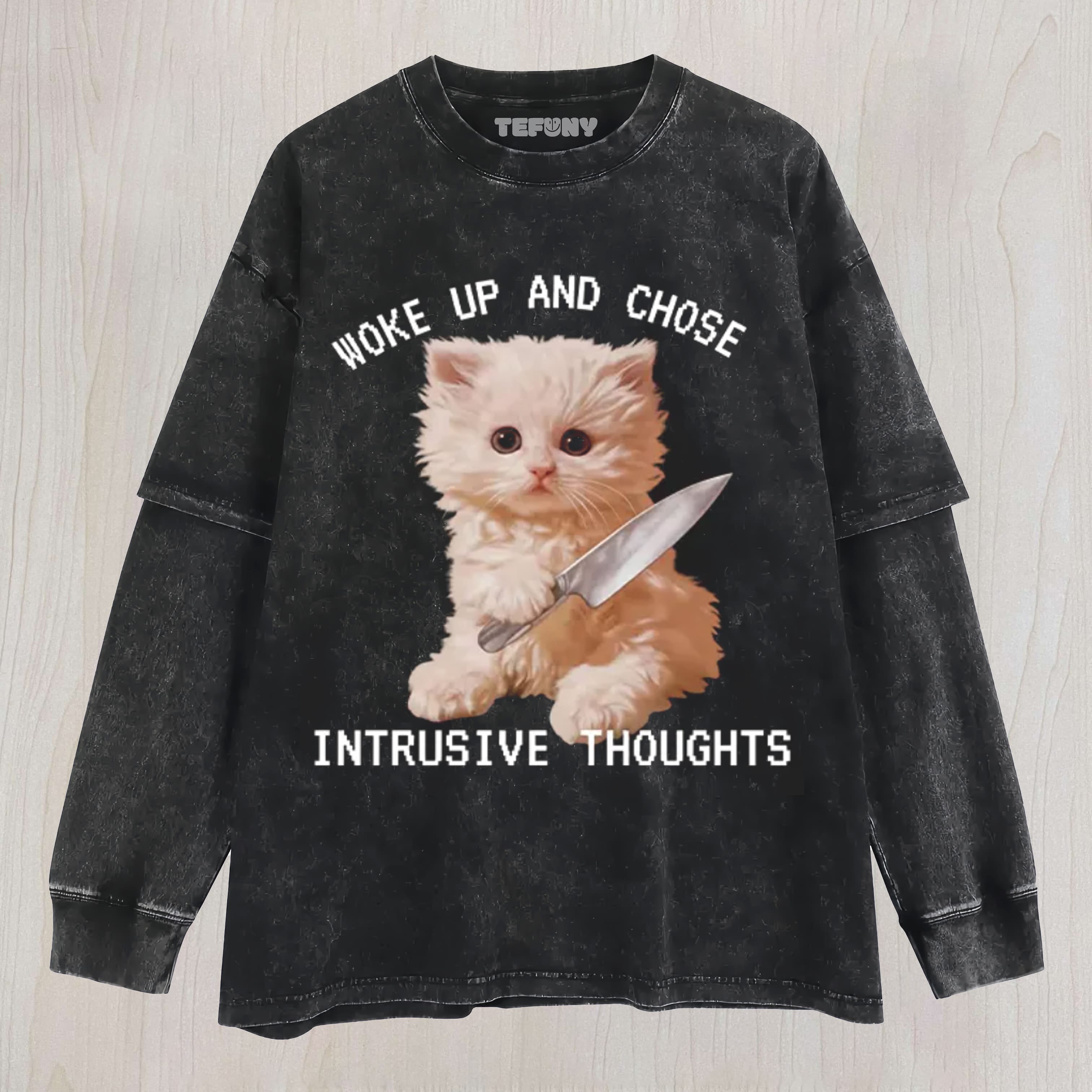 CAT PORTRAIT UNISEX TEE, TANK TOP, LAYERED LS, SWEATSHIRT & HOODIE