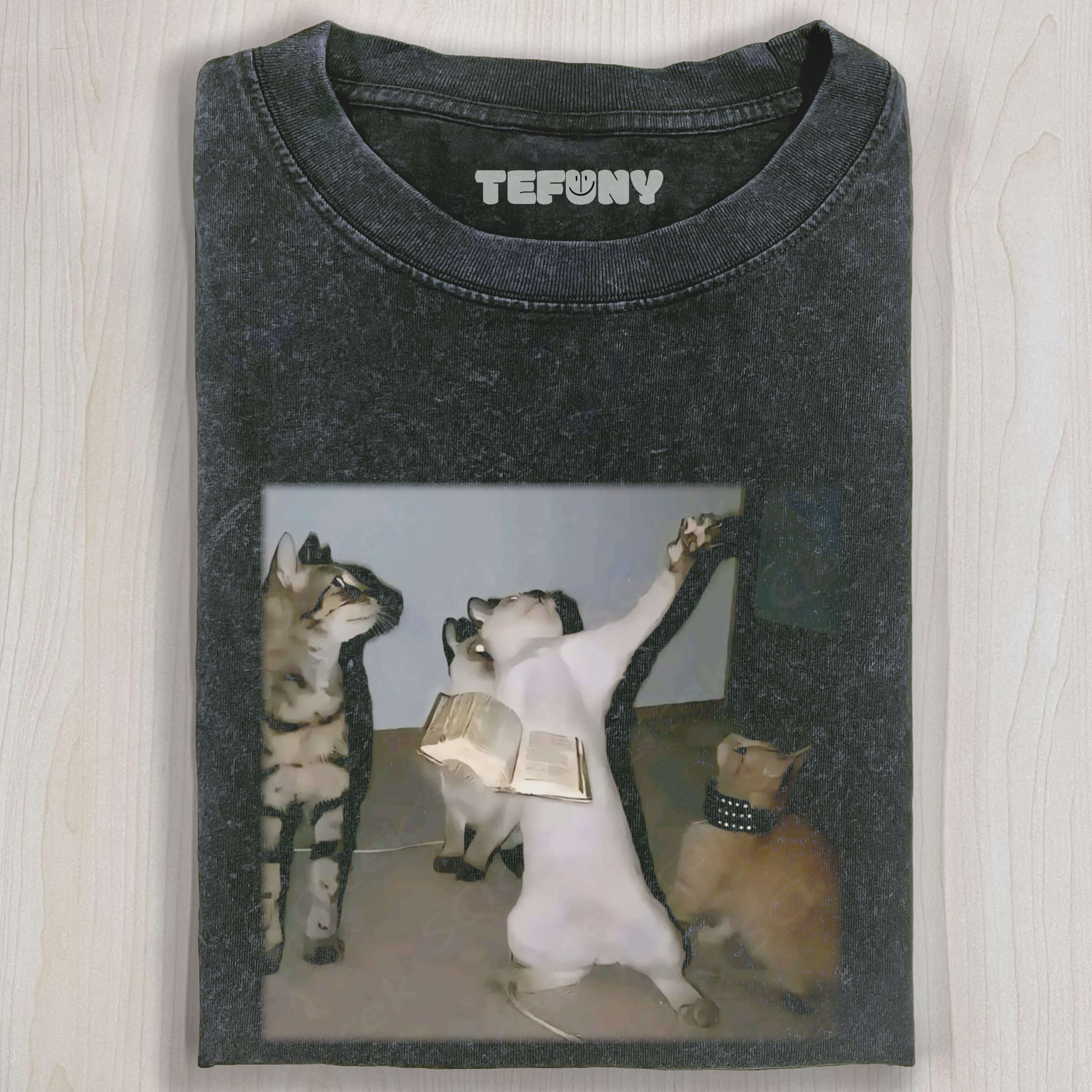 CAT RELIGION T-SHIRT