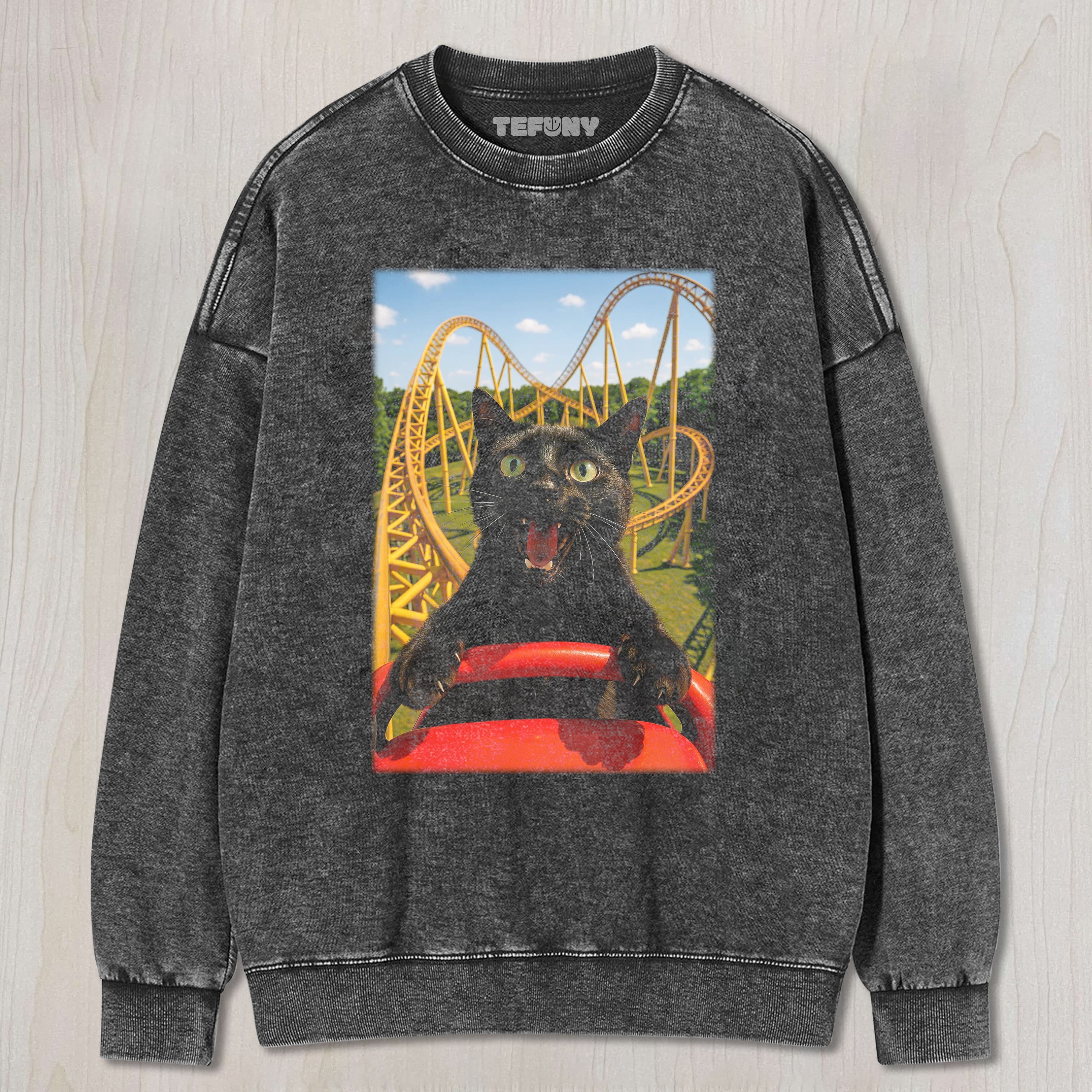 CAT ROLLER COASTER TEE & SWEAT & HOOD