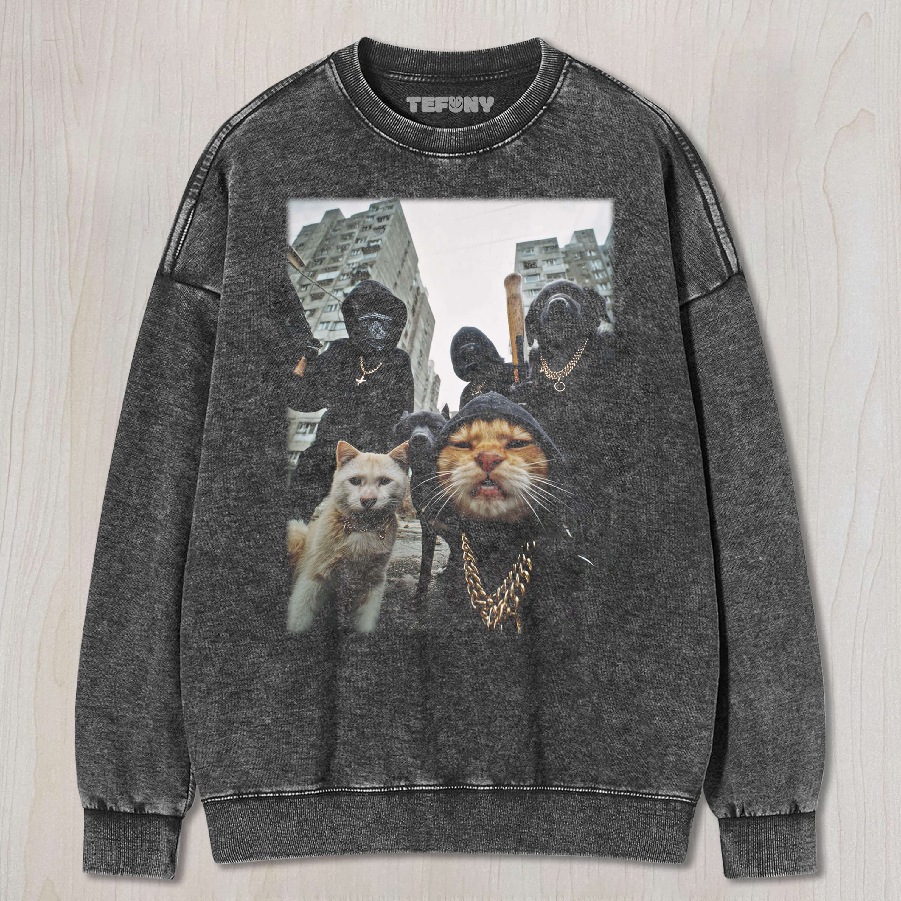 CATS AND DOGS GANG T-SHIRT