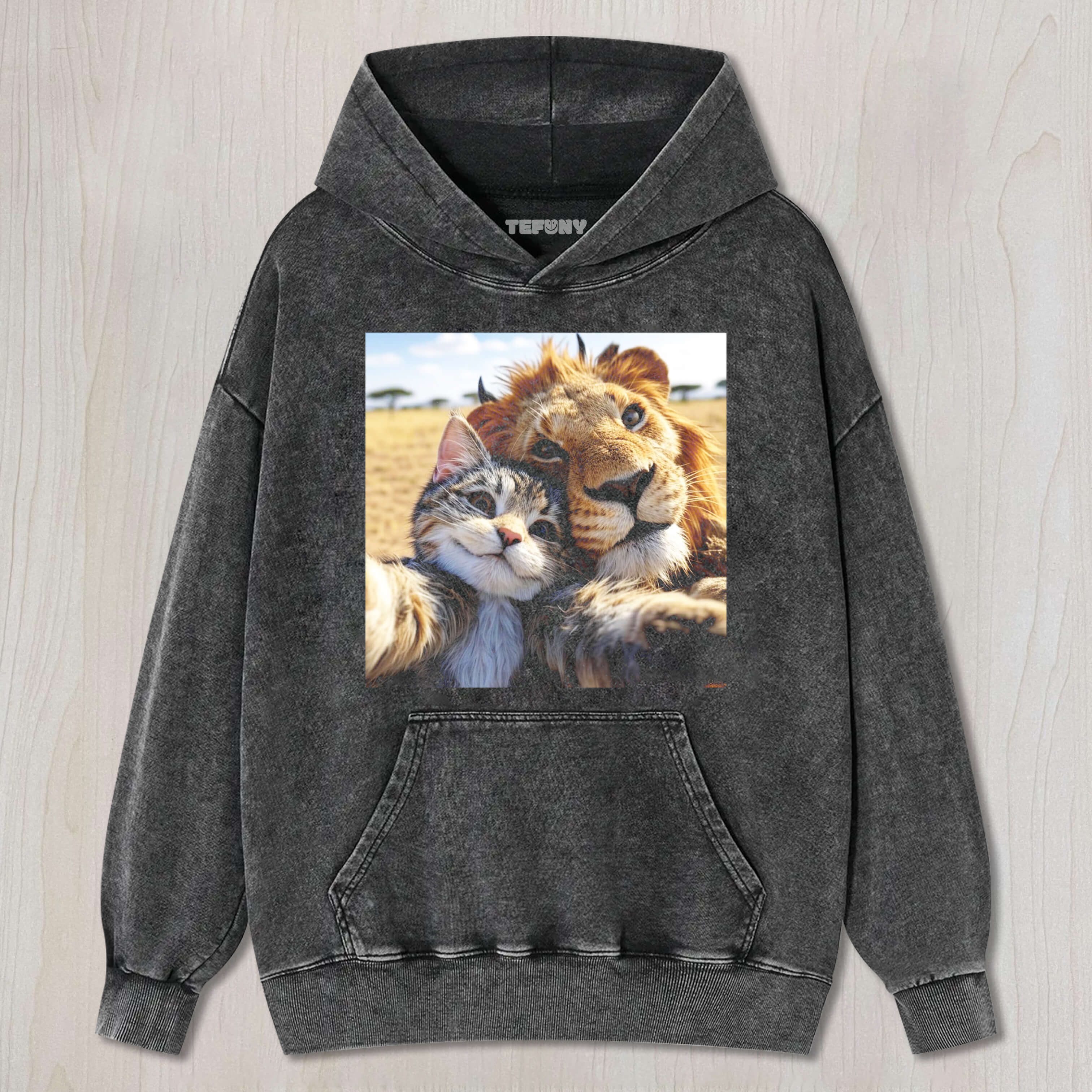 CATS AND LIONS ARE BEST FRIENDS T-SHIRT & LONG SLEEVES & HOODIES