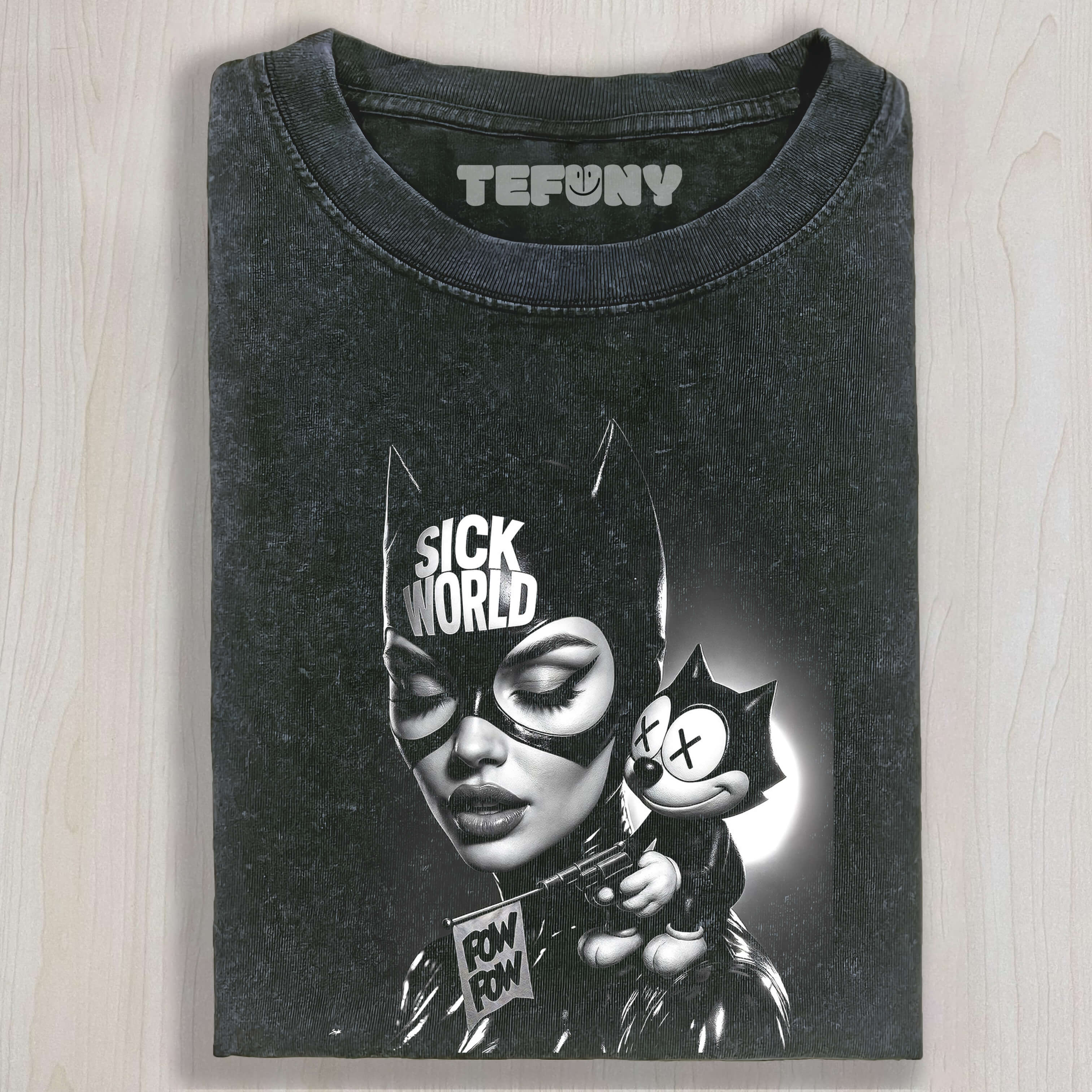 CATWOMAN AND FELIX TEE & SWEAT & HOOD