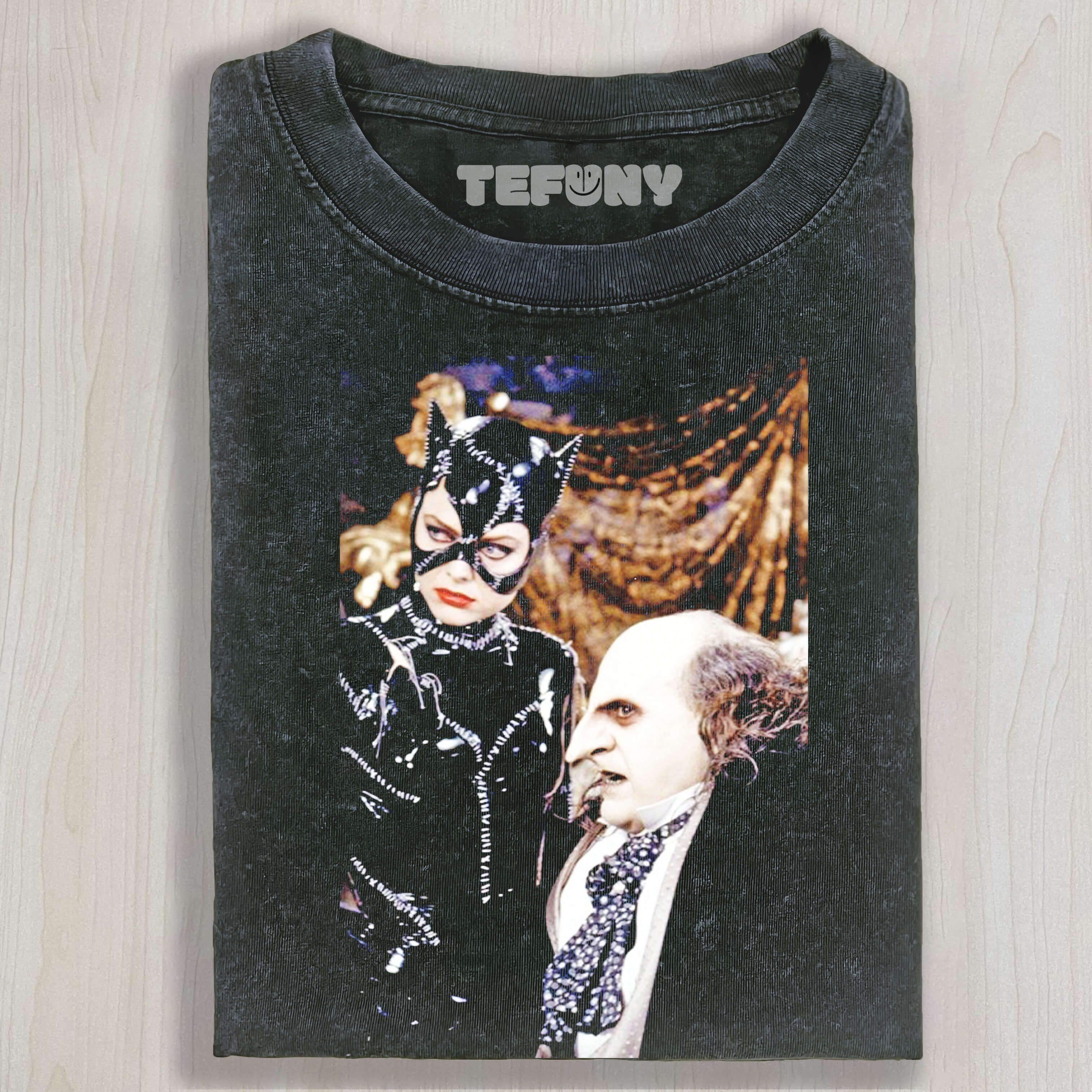 CATWOMAN & PENGUIN T-SHIRT & LONG SLEEVES & HOODIES