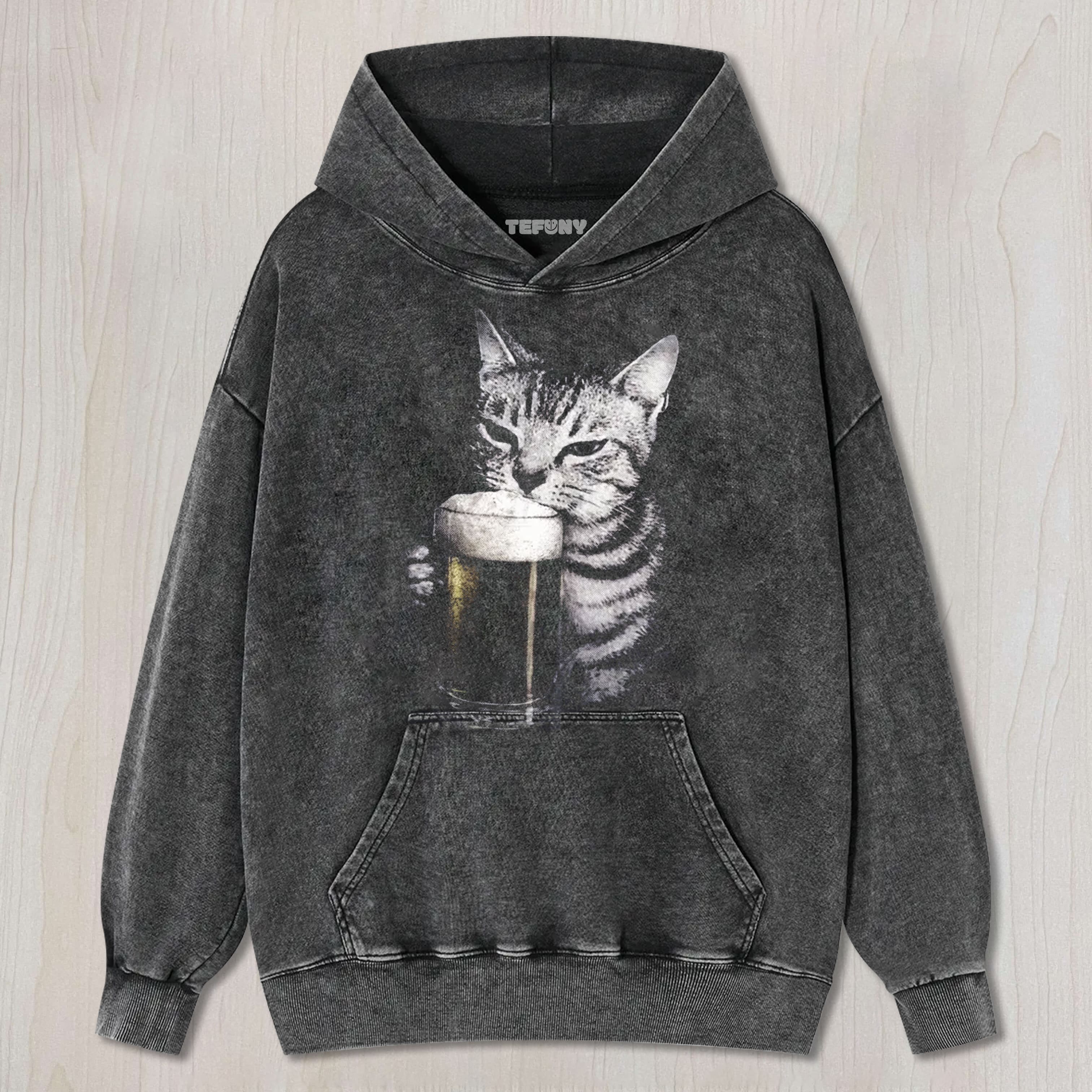 CAT BEER MEME UNISEX TEE, TANK TOP, LAYERED LS, SWEATSHIRT & HOODIE