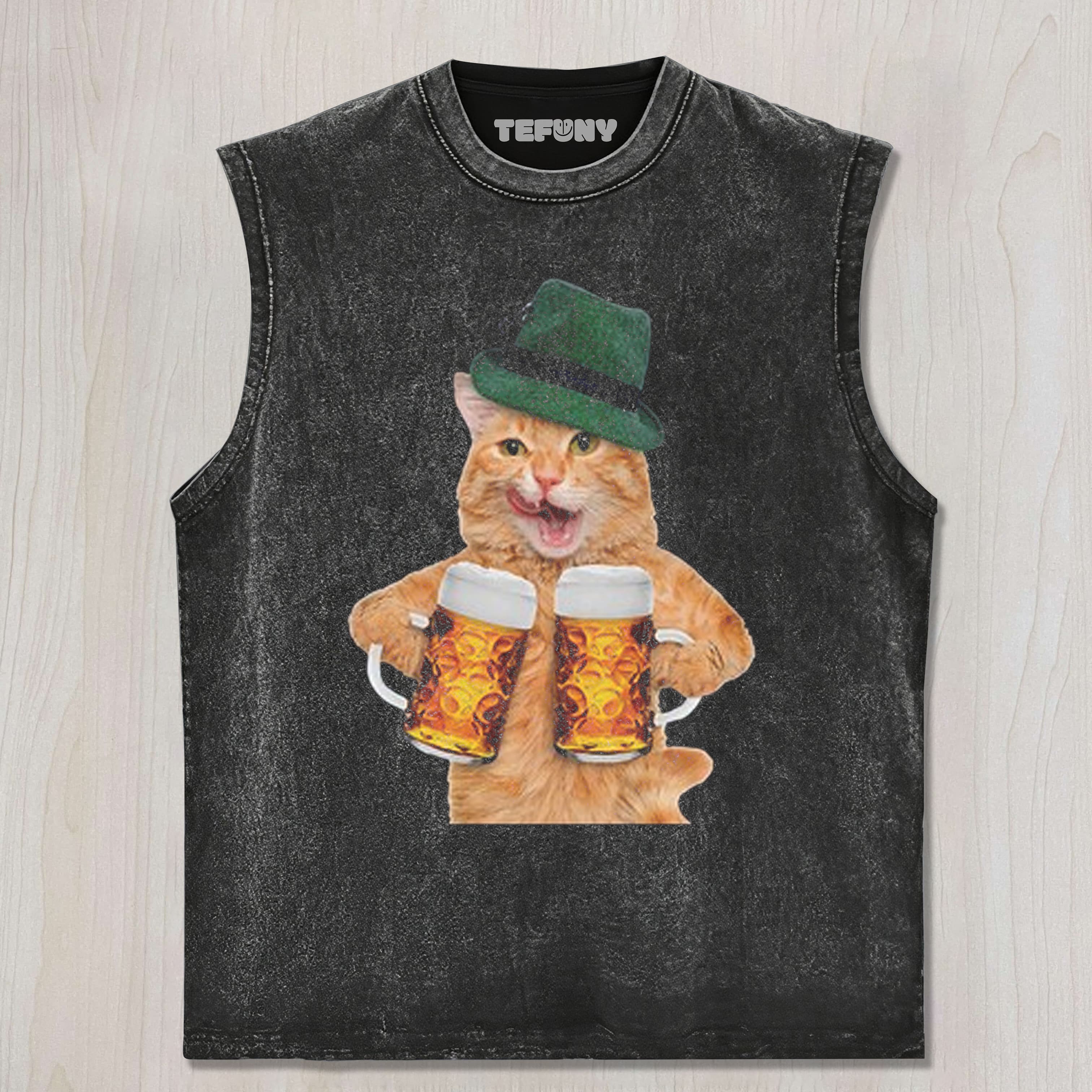 CAT BEER MEME V8 UNISEX TEE, TANK TOP, LAYERED LS, SWEATSHIRT & HOODIE