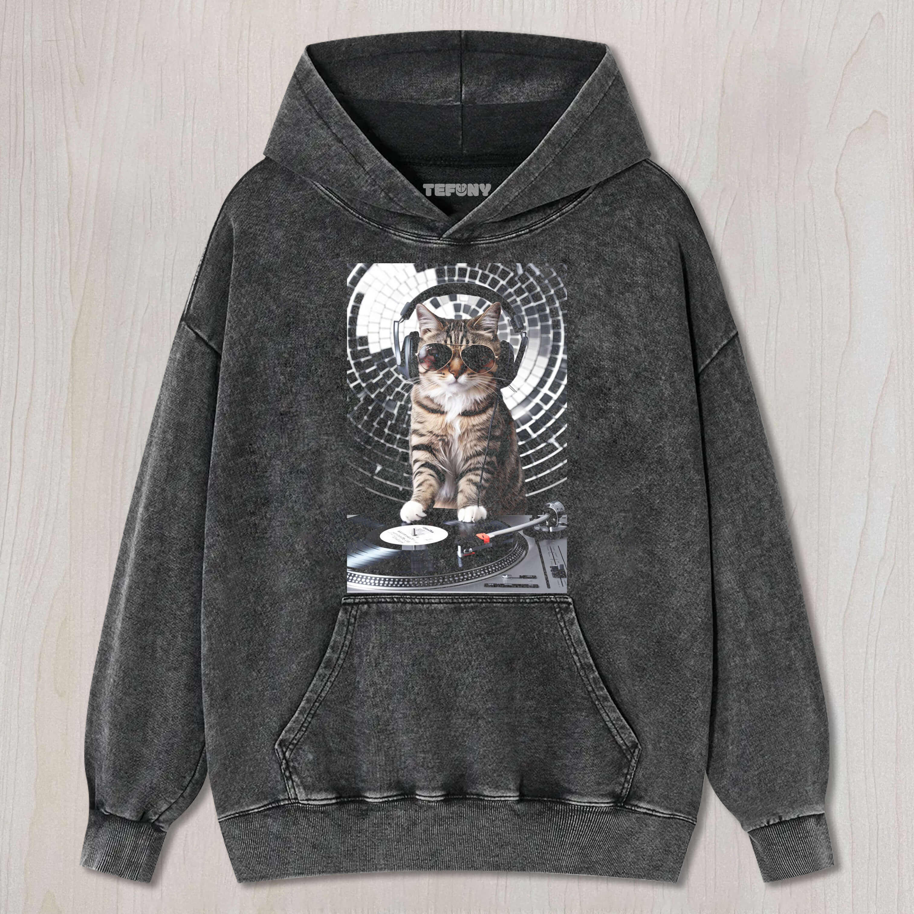 CAT DJ TEE & SWEAT & HOOD