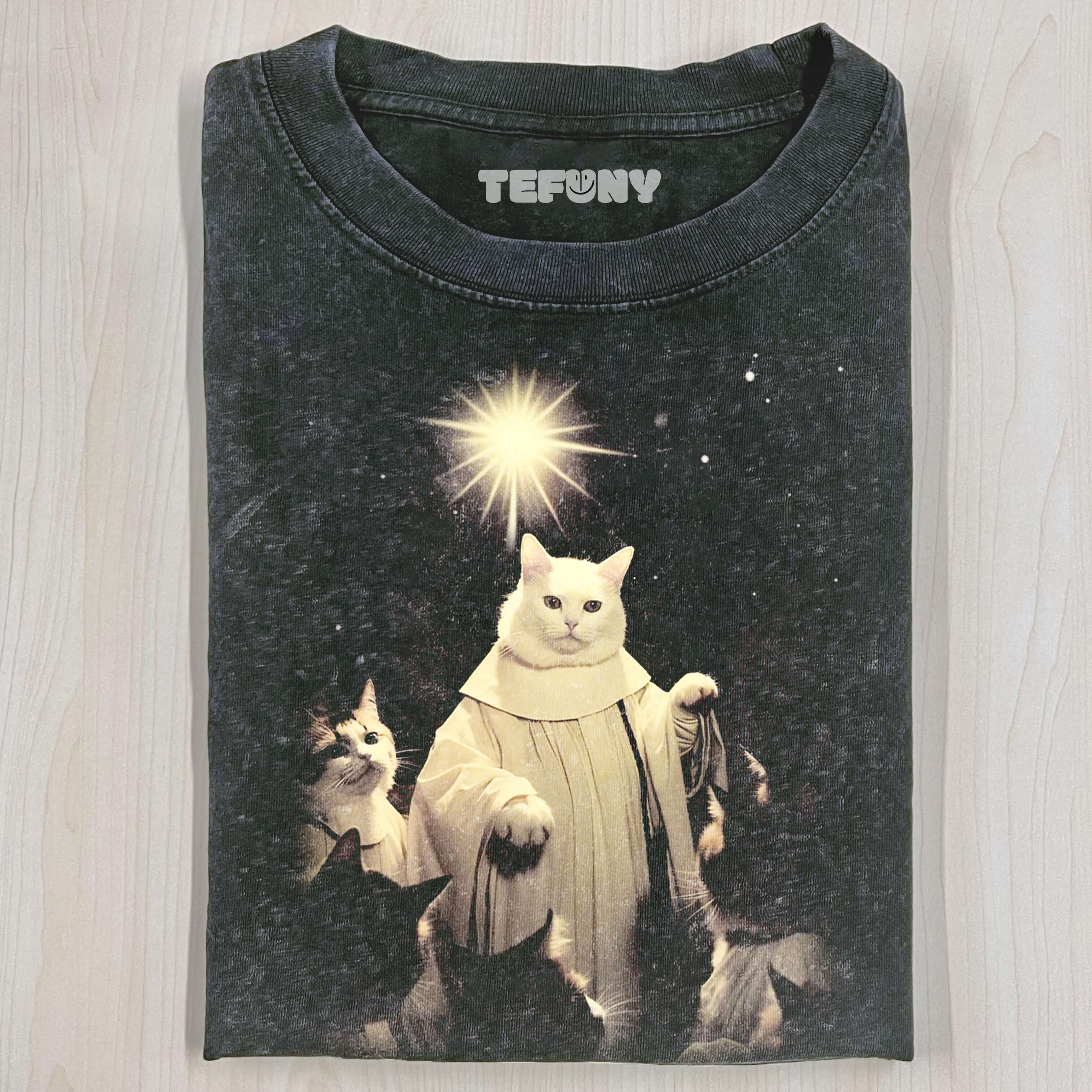 CAT PRAYER T-SHIRT