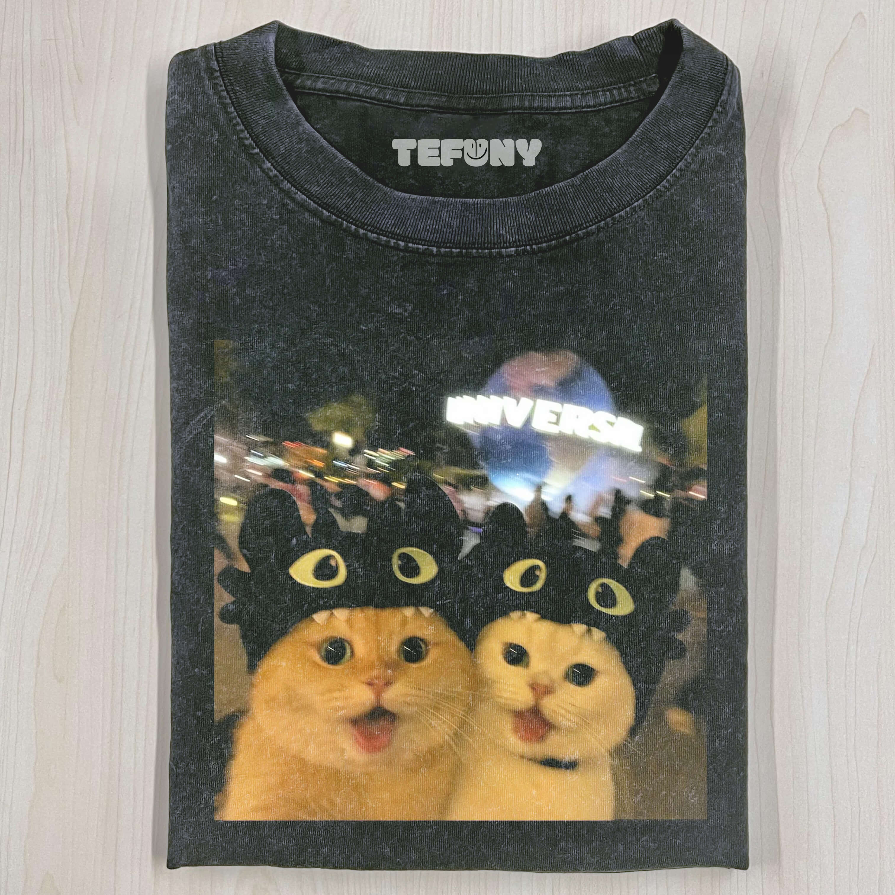 CAT SELFIE T-SHIRT