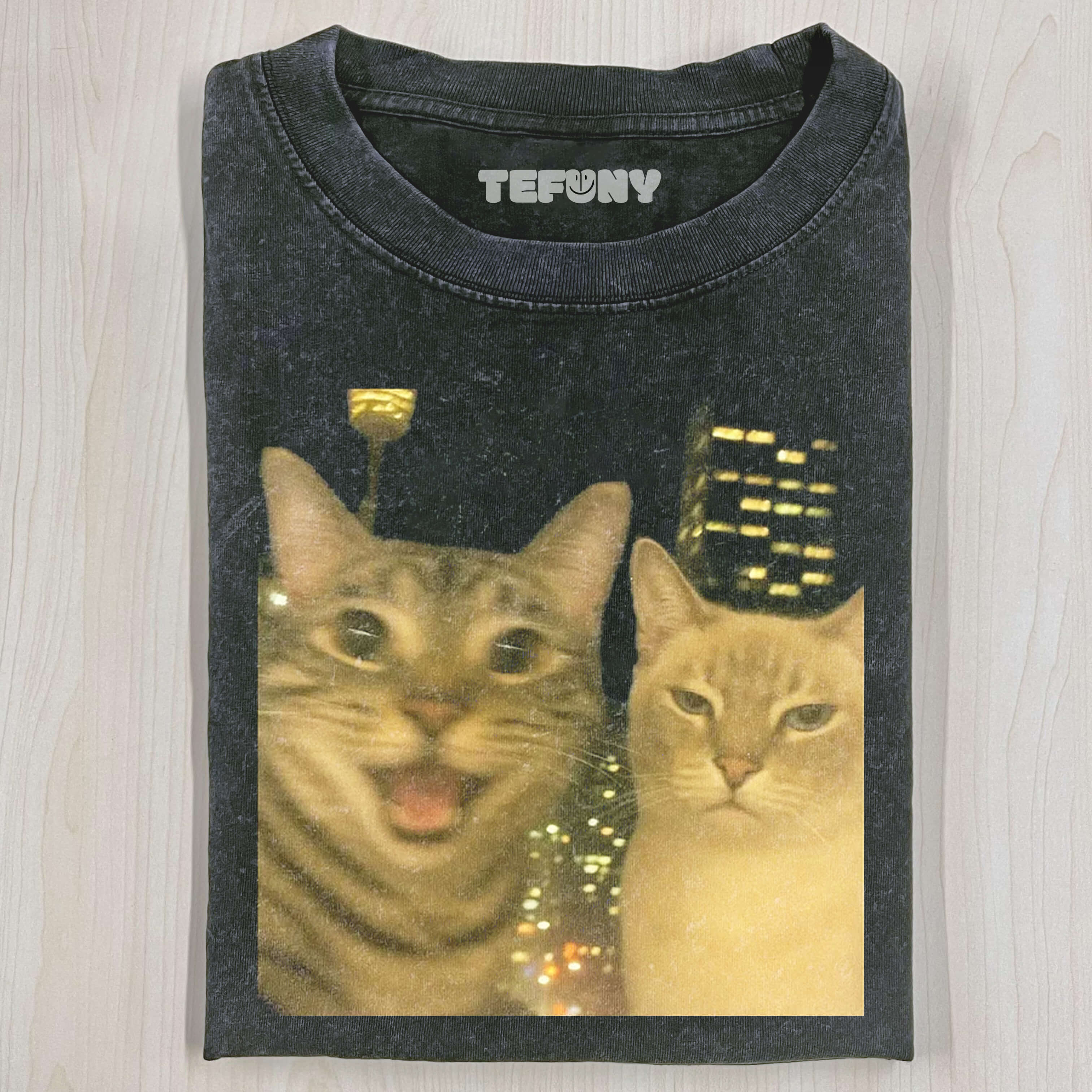 CAT SELFIE T-SHIRT 1.0