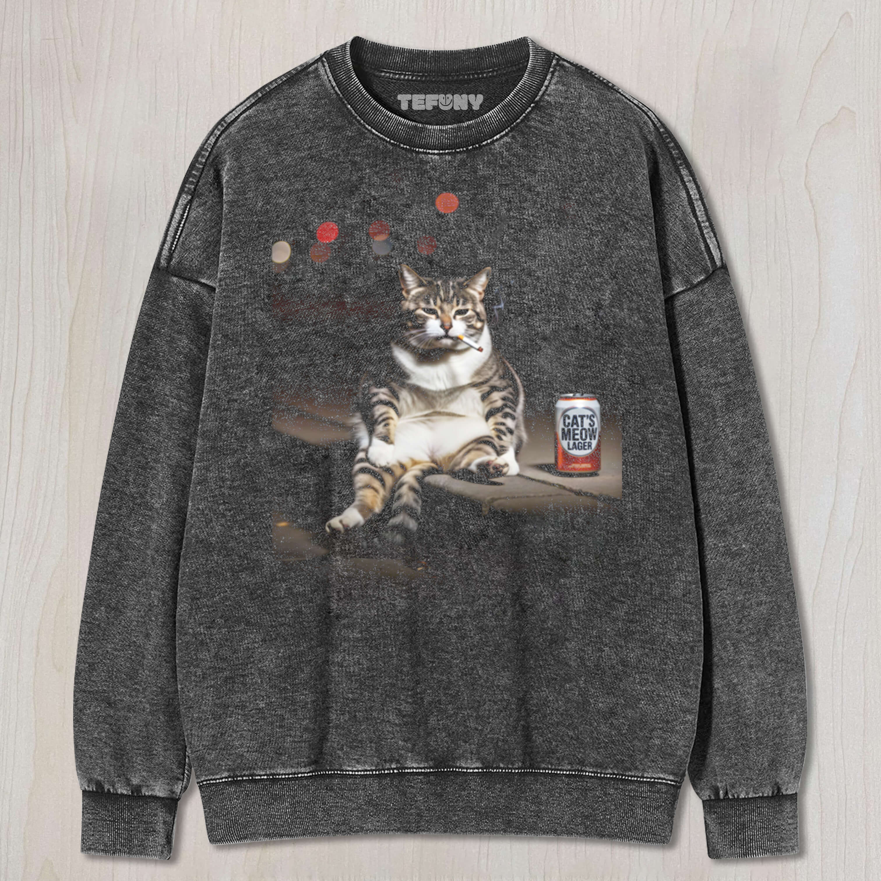CAT SMOKING TEE & SWEAT & HOOD