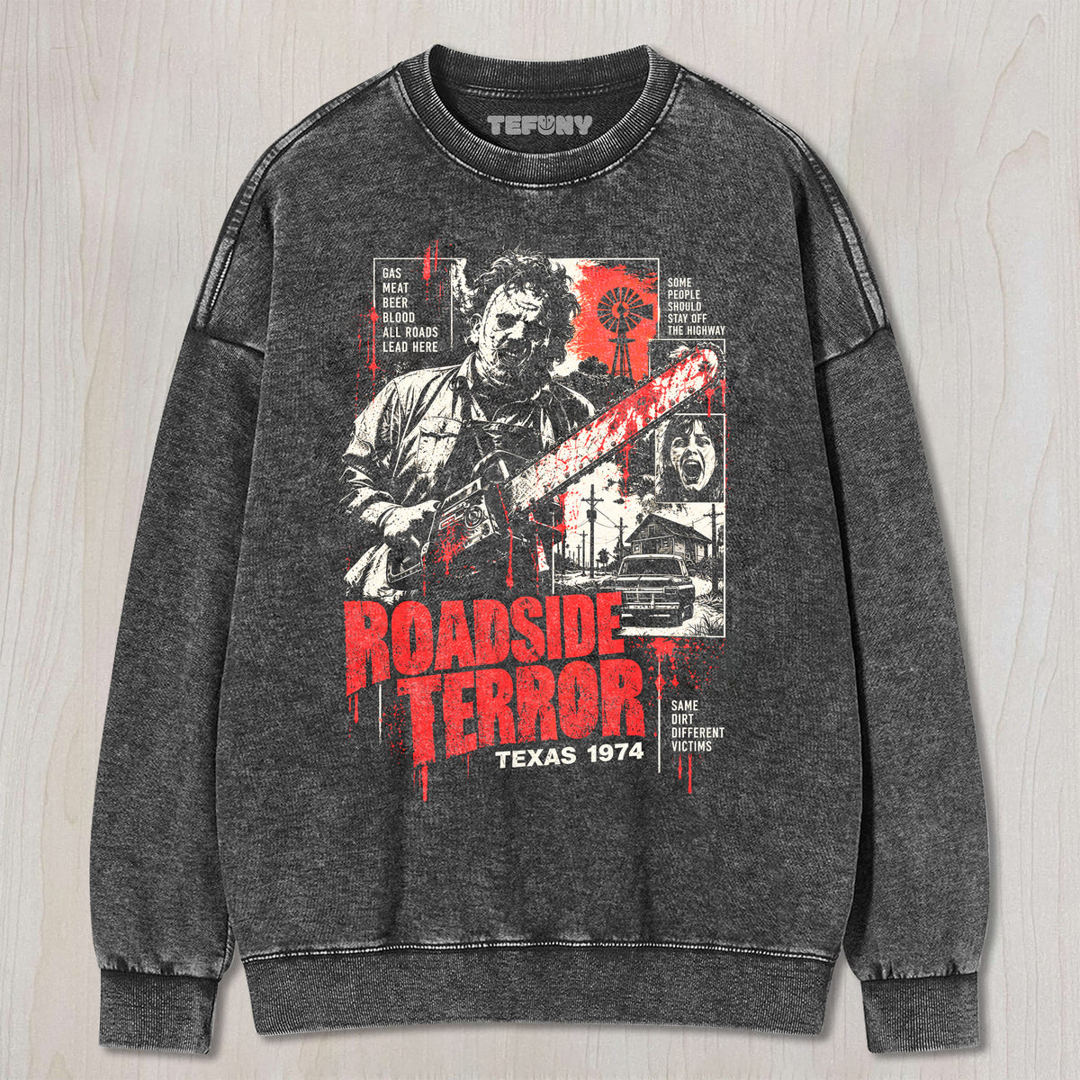 CHAINSAW KILLER V5 UNISEX TEE, TANK TOP, LAYERED LS, SWEATSHIRT & HOODIE