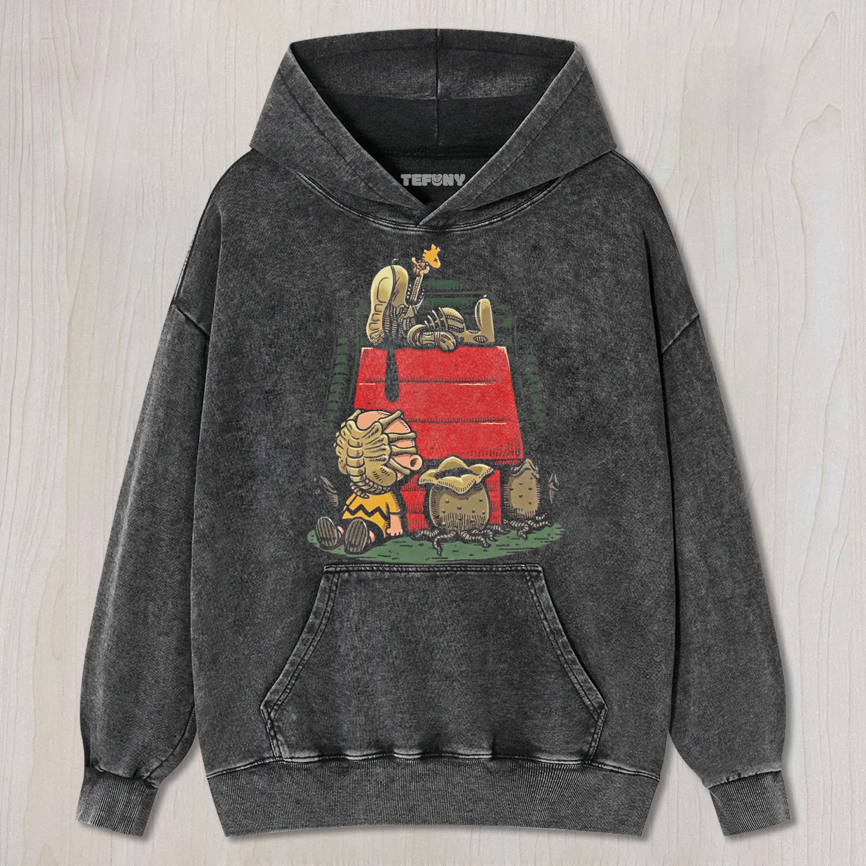 CHARLIE BROWN ALIEN PARODY TEE & SWEAT & HOOD