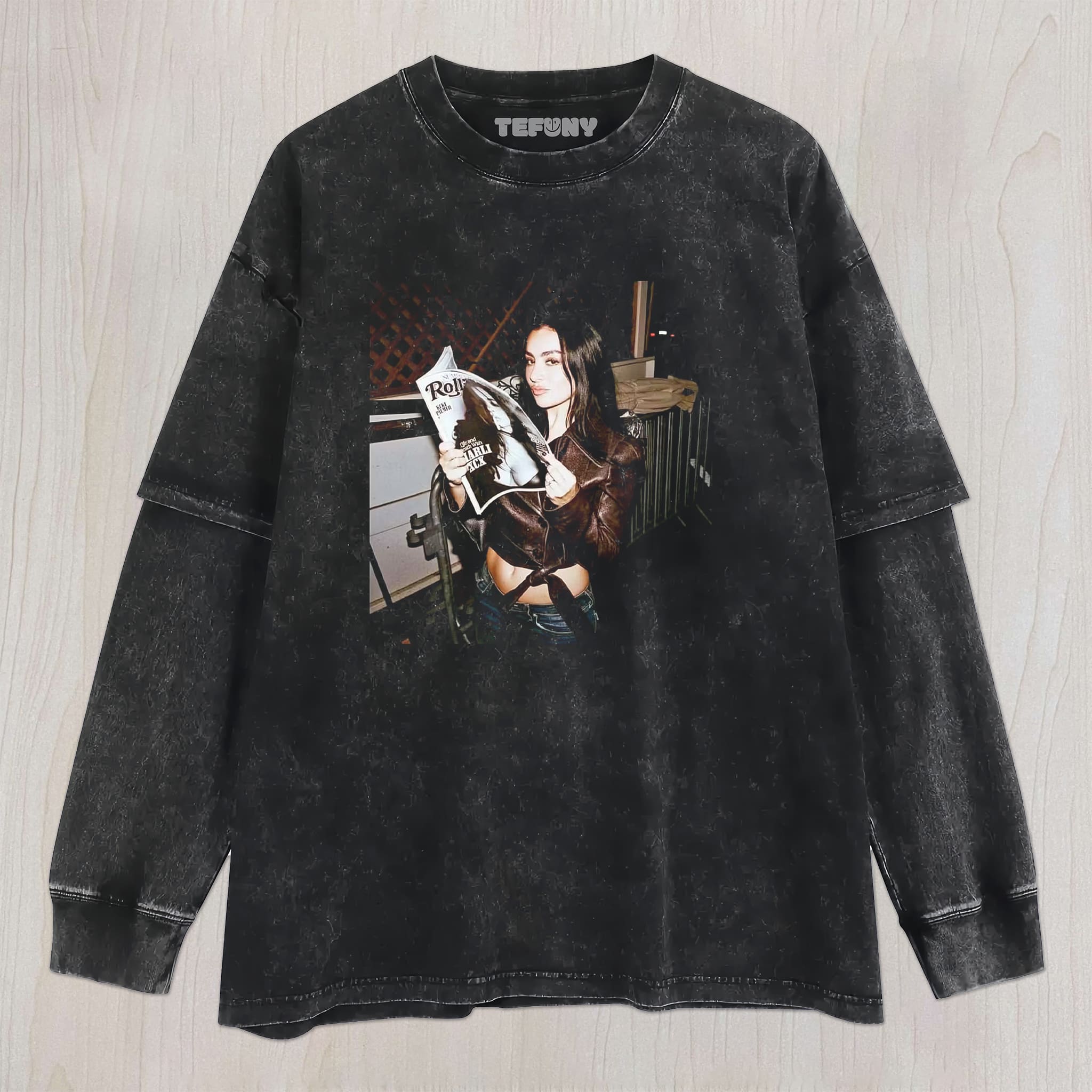 CHARLI XCX V2 UNISEX TEE, TANK TOP, LAYERED LS, SWEATSHIRT & HOODIE