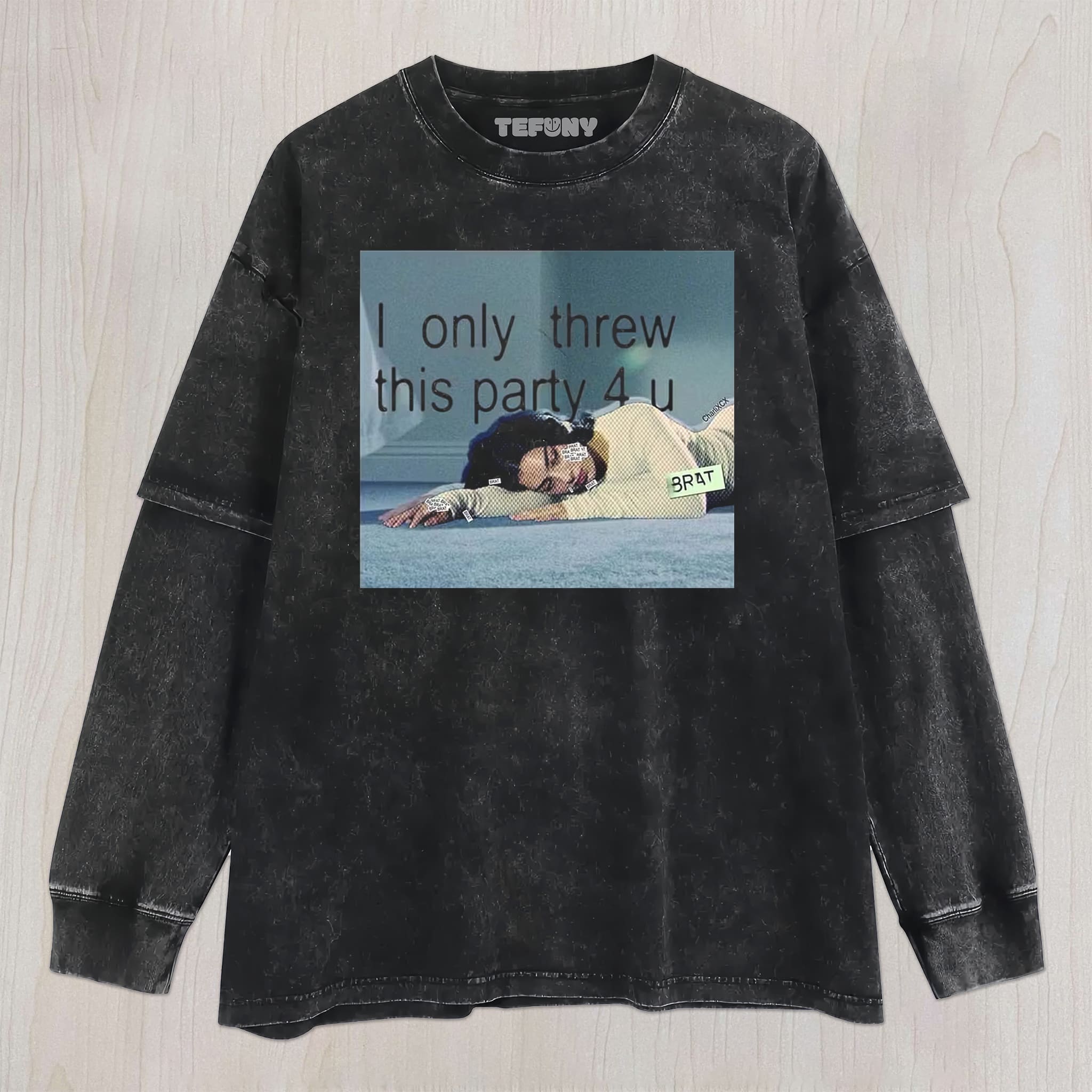 CHARLI XCX V4 UNISEX TEE, TANK TOP, LAYERED LS, SWEATSHIRT & HOODIE