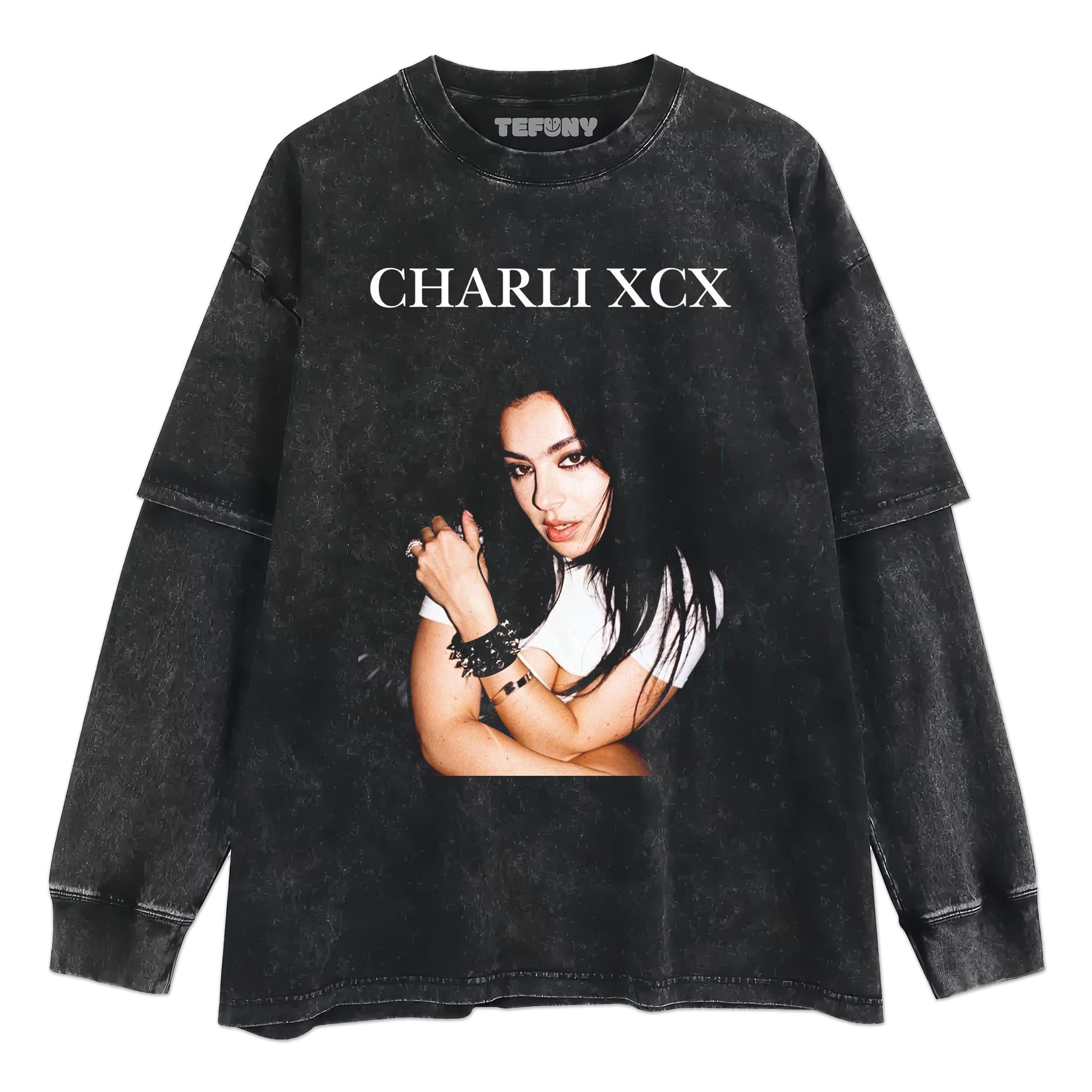 CHARLI XCX V6 UNISEX TEE, TANK TOP, LAYERED LS, SWEATSHIRT & HOODIE