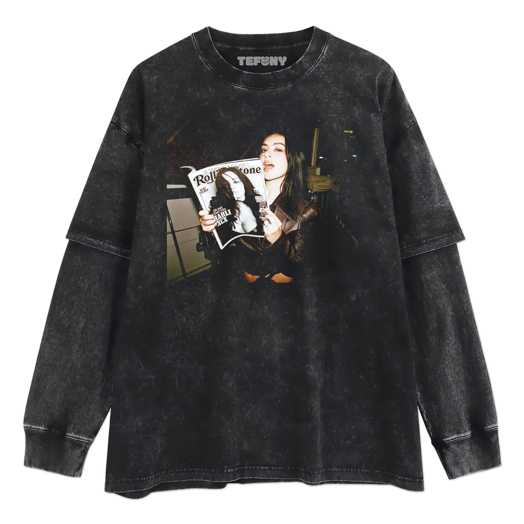 CHARLI XCX V7 UNISEX TEE, TANK TOP, LAYERED LS, SWEATSHIRT & HOODIE