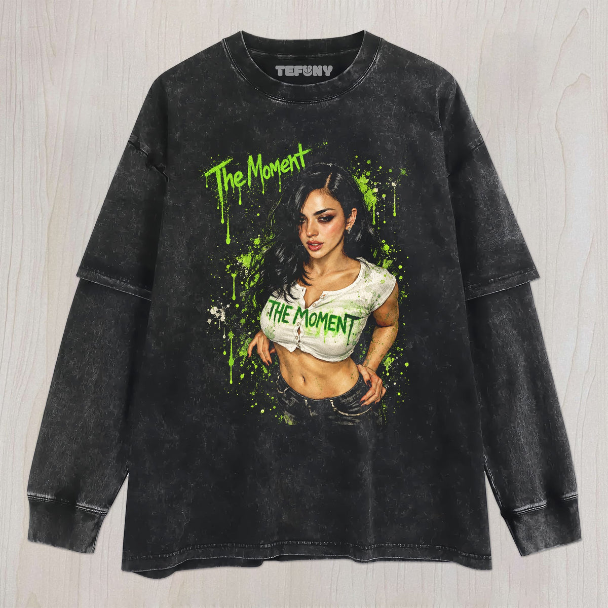 CHARLI XCX V8 UNISEX TEE, TANK TOP, LAYERED LS, SWEATSHIRT & HOODIE