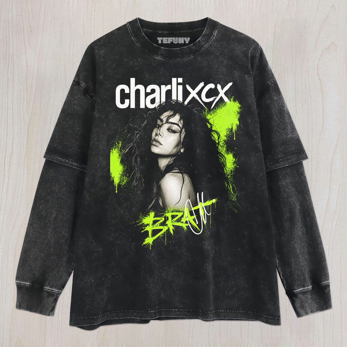CHARLI XCX V9 UNISEX TEE, TANK TOP, LAYERED LS, SWEATSHIRT & HOODIE