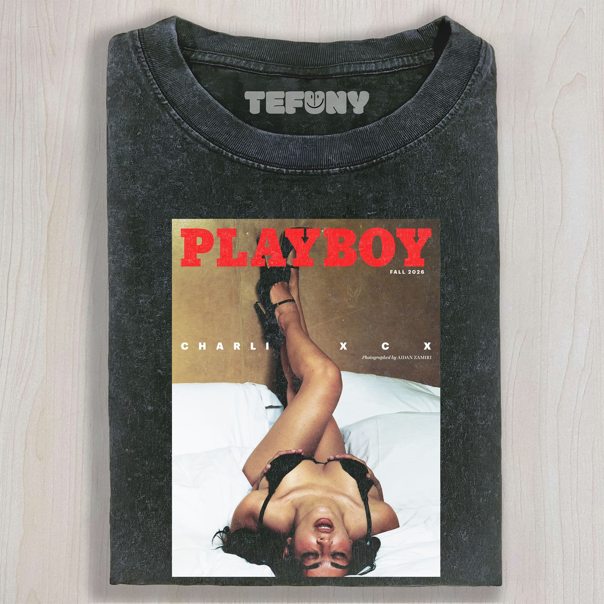 CHARLI XCX & PLAYBOY UNISEX TEE, TANK TOP, LAYERED LS, SWEATSHIRT & HOODIE