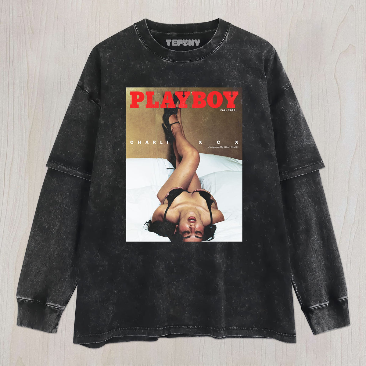 CHARLI XCX & PLAYBOY UNISEX TEE, TANK TOP, LAYERED LS, SWEATSHIRT & HOODIE