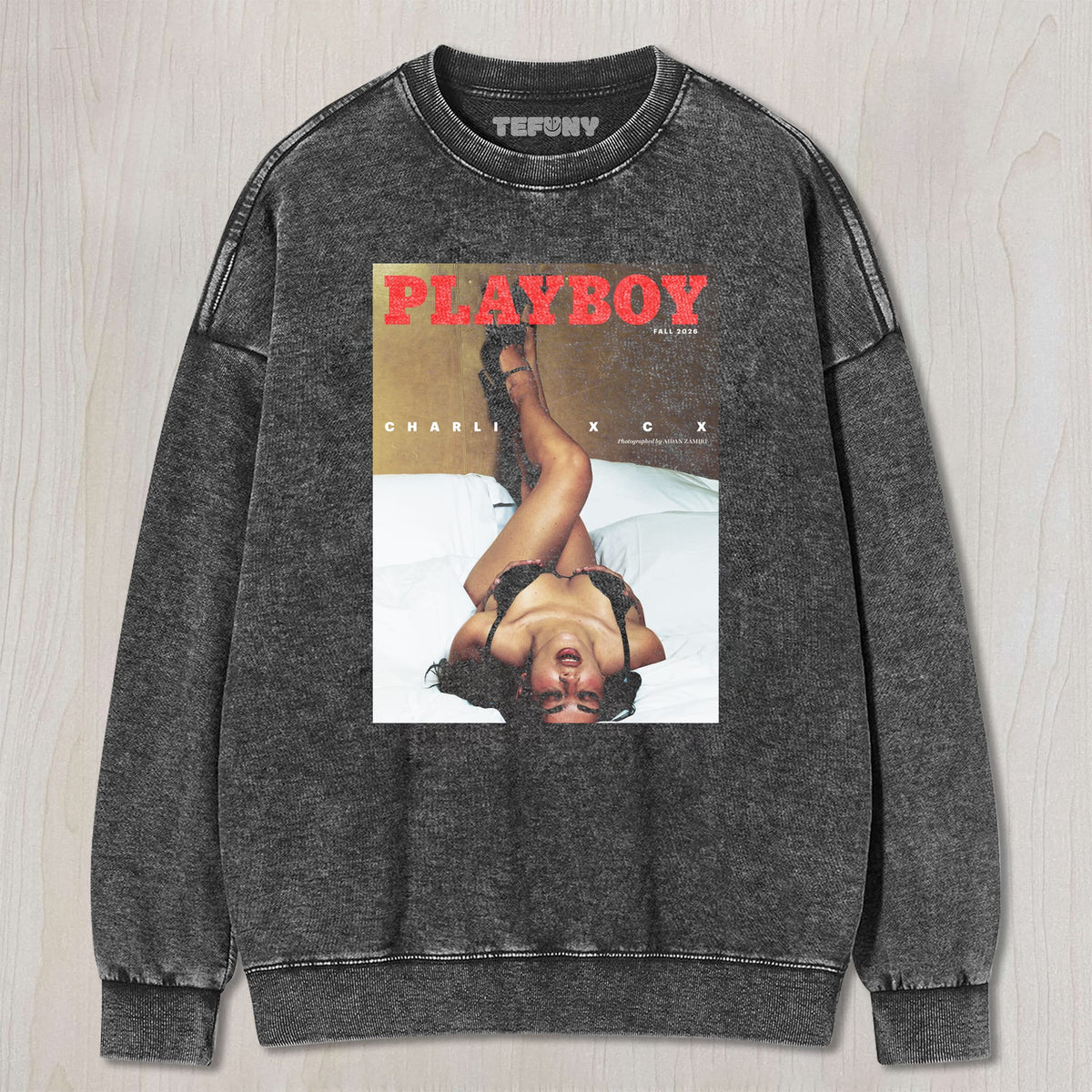 CHARLI XCX & PLAYBOY UNISEX TEE, TANK TOP, LAYERED LS, SWEATSHIRT & HOODIE