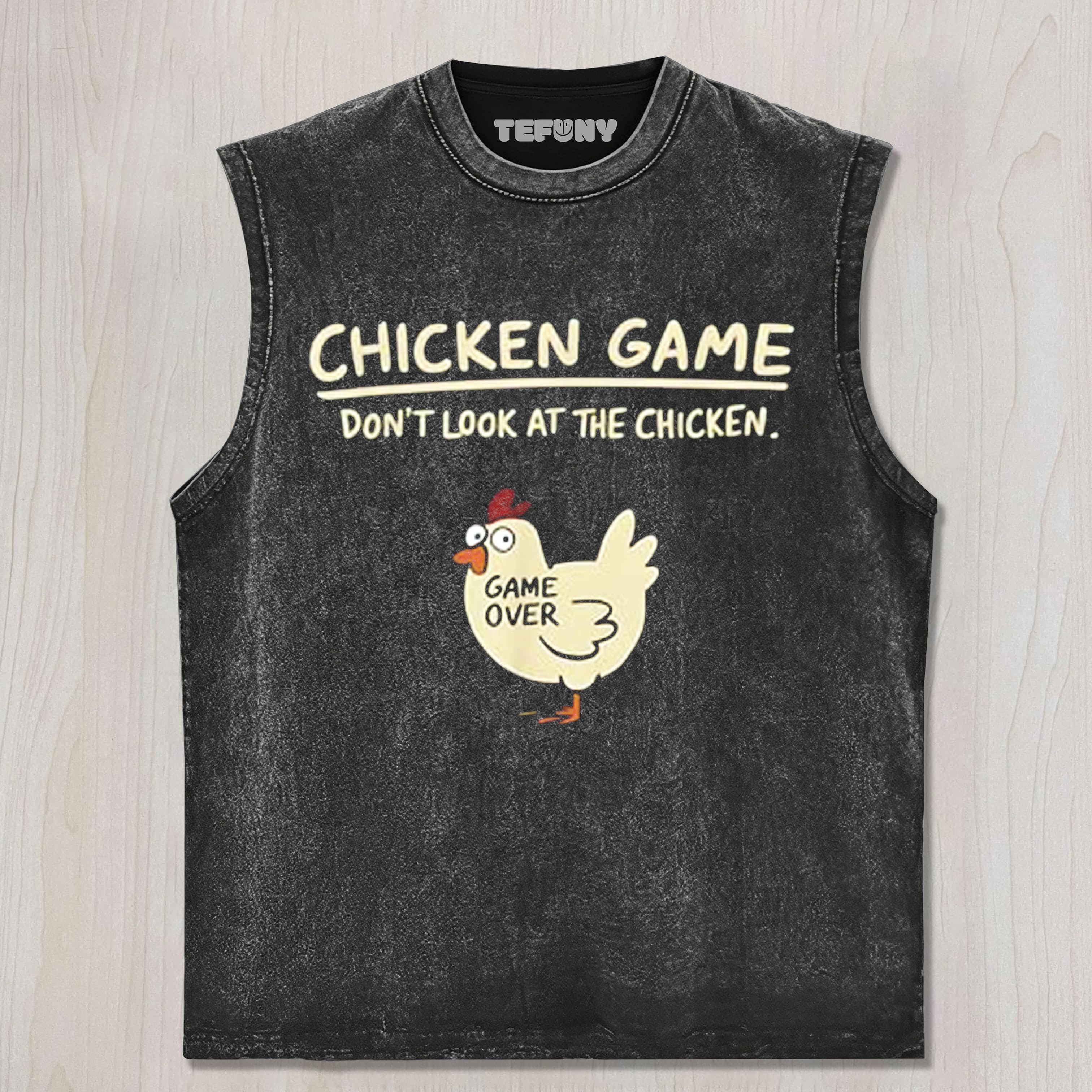CHICKEN GAME UNISEX TEE, TANK TOP, LAYERED LS, SWEATSHIRT & HOODIE