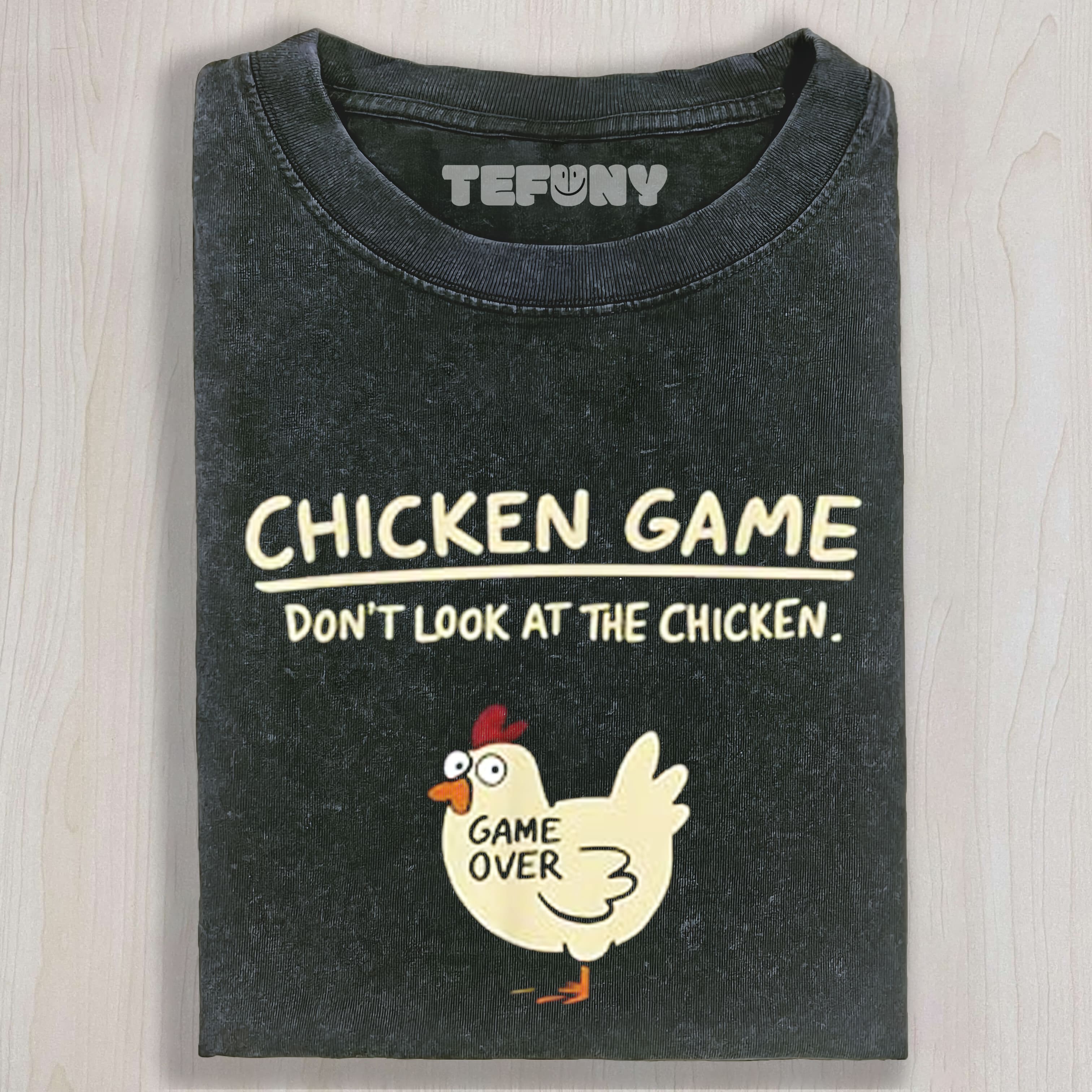 CHICKEN GAME UNISEX TEE, TANK TOP, LAYERED LS, SWEATSHIRT & HOODIE