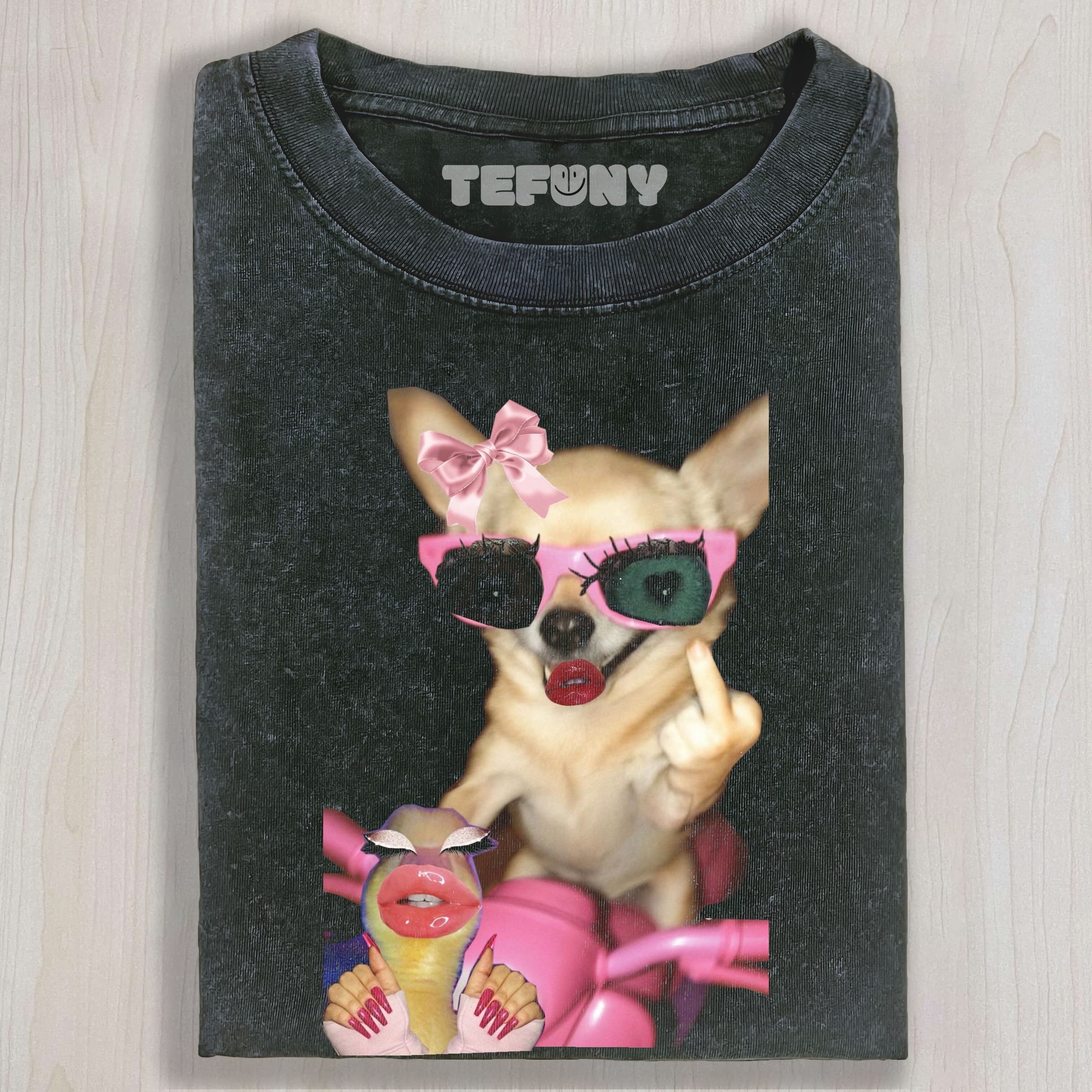CHIHUAHUA AND DUCK MEME TEE & SWEAT & HOOD