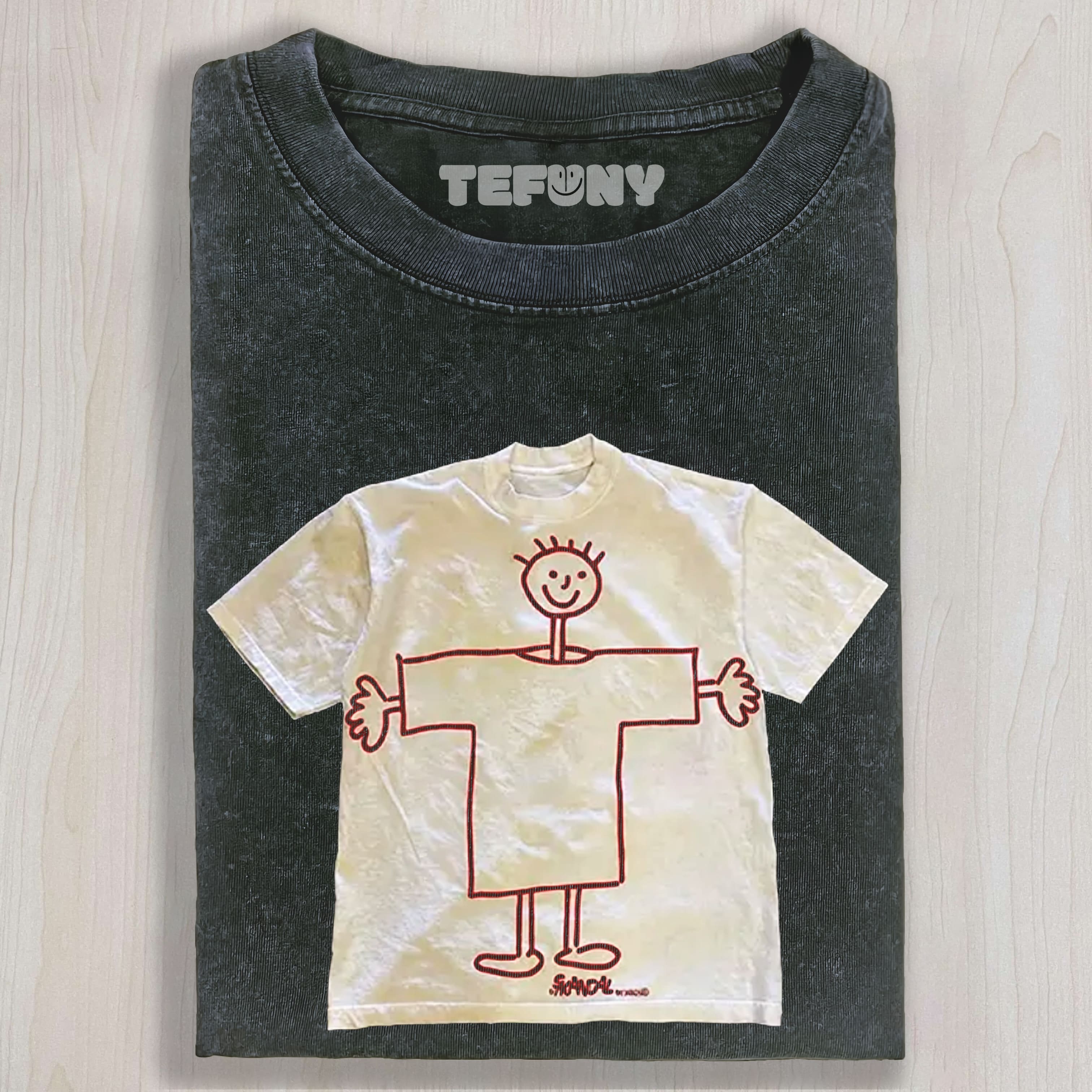CHILDREN'S SELF DRAWING SHIRT UNISEX TEE, TANK TOP, LAYERED LS, SWEATSHIRT & HOODIE