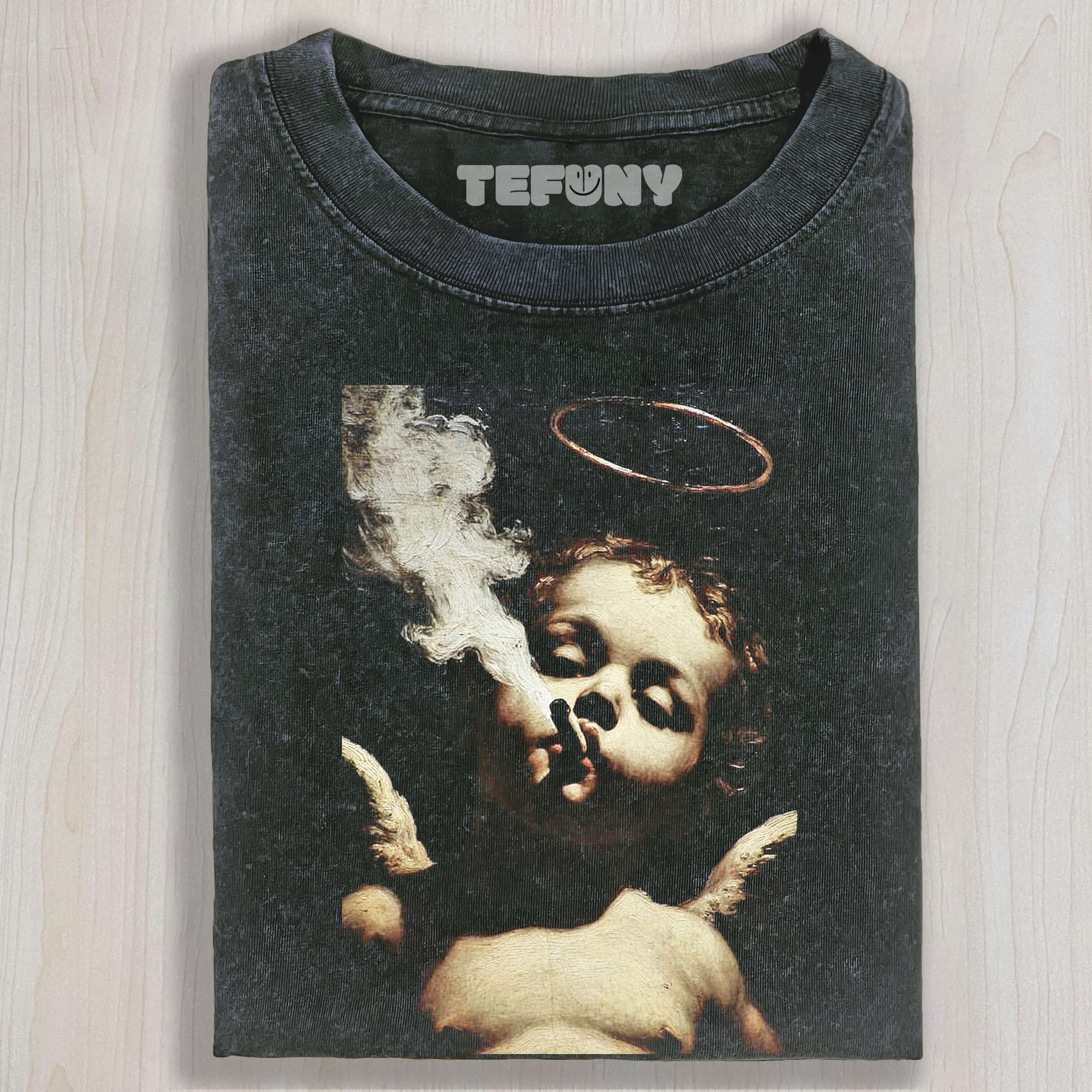CHILD ANGEL SMOKING TEE & SWEAT & HOOD
