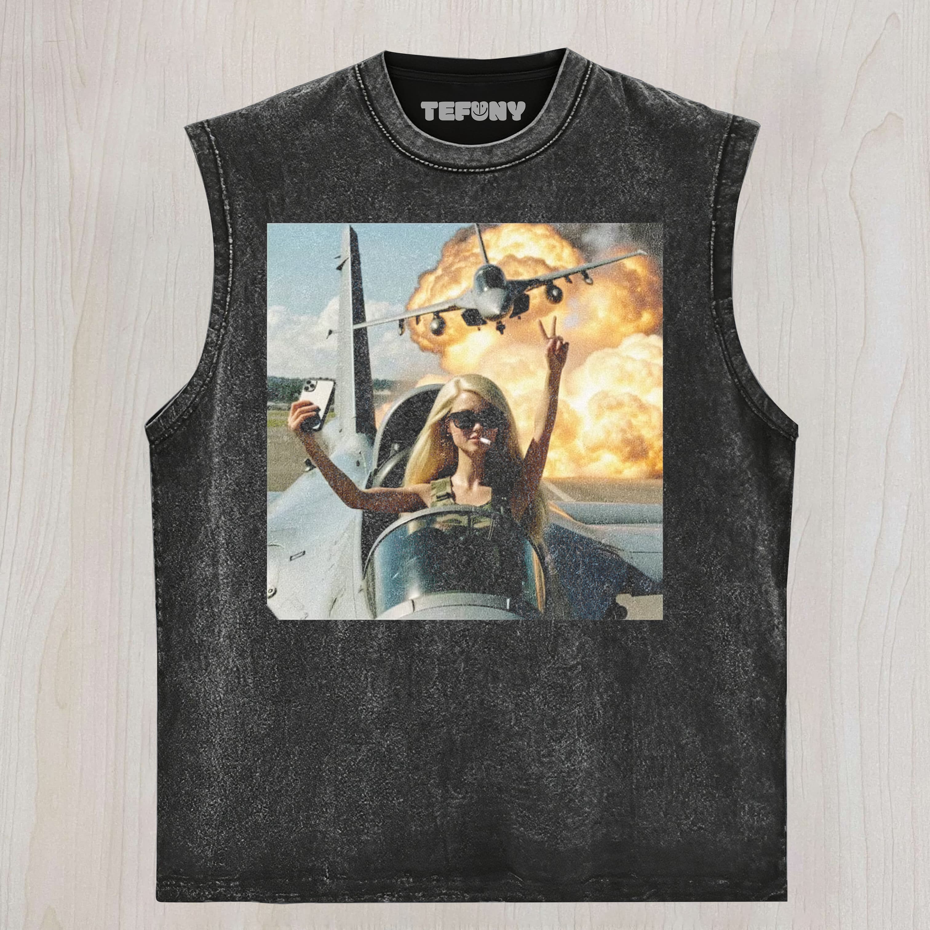 CHILL GIRL DOLL FACEMEMES UNISEX TEE, TANK TOP, LAYERED LS, SWEATSHIRT & HOODIE