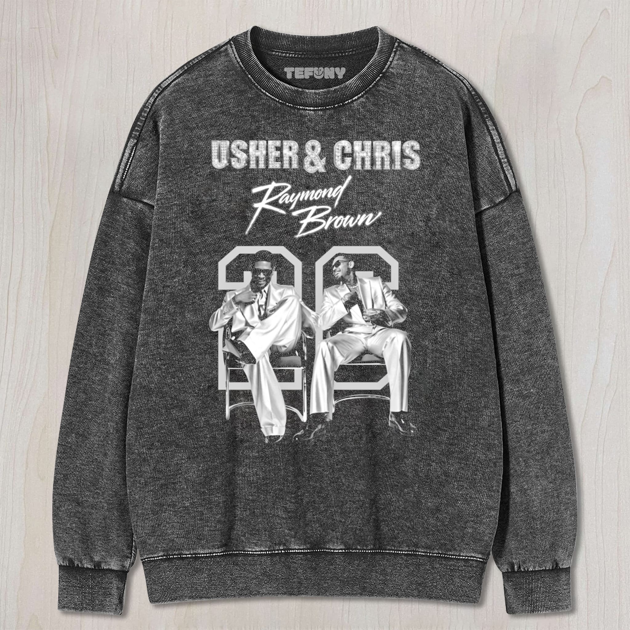 CHRIS BROWN & USHER RAYMOND V1 UNISEX TEE, TANK TOP, LAYERED LS, SWEATSHIRT & HOODIE