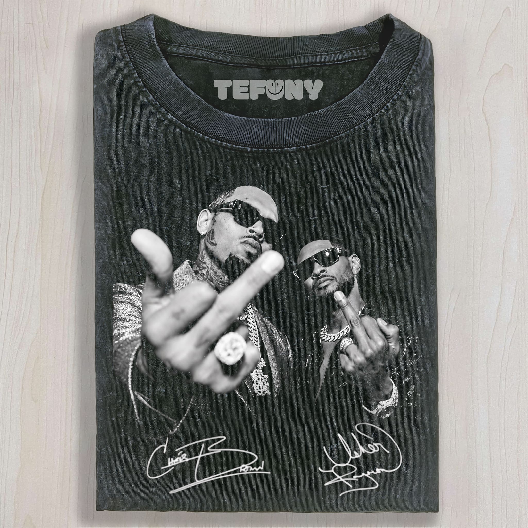 CHRIS BROWN & USHER RAYMOND V2 UNISEX TEE, TANK TOP, LAYERED LS, SWEATSHIRT & HOODIE