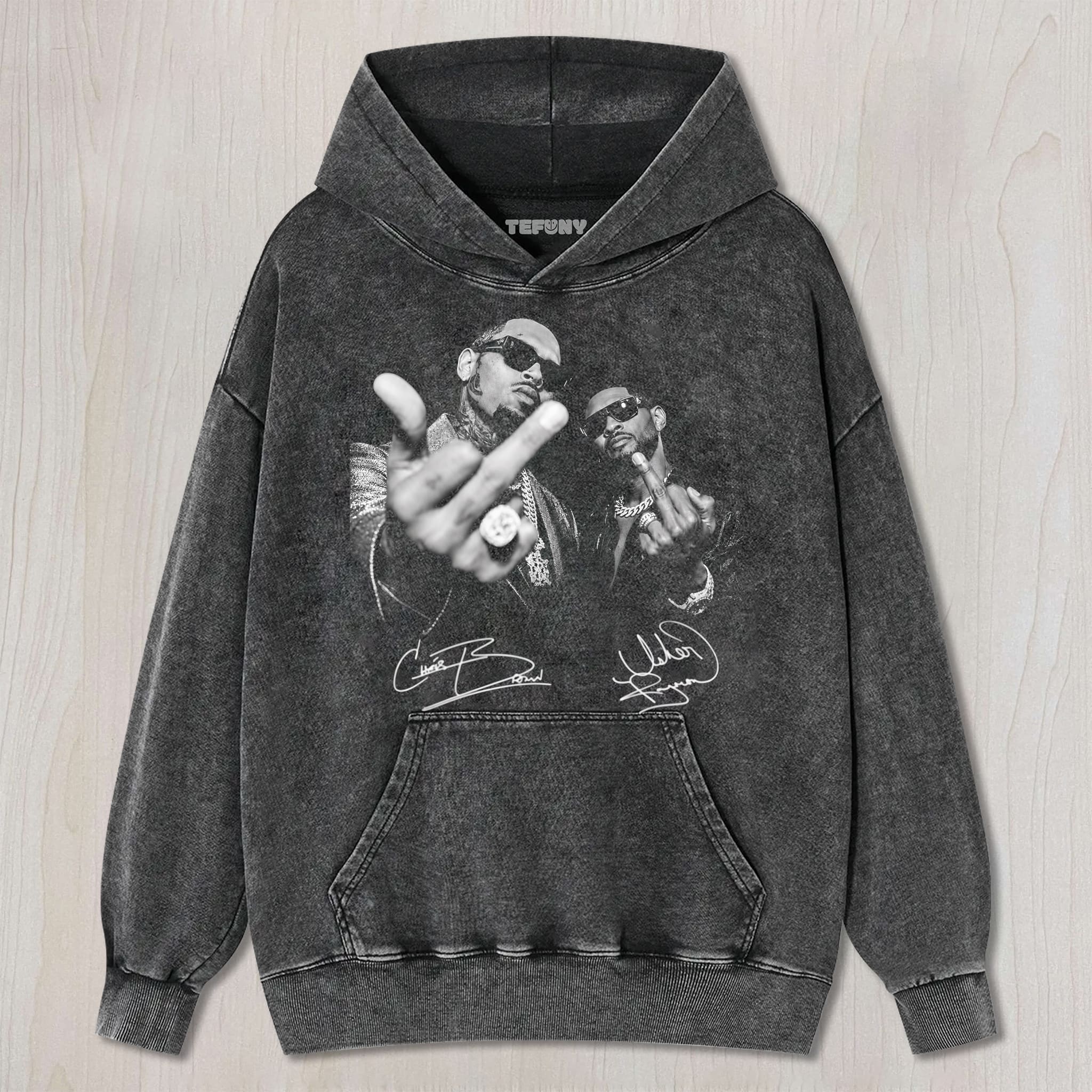 CHRIS BROWN & USHER RAYMOND V2 UNISEX TEE, TANK TOP, LAYERED LS, SWEATSHIRT & HOODIE
