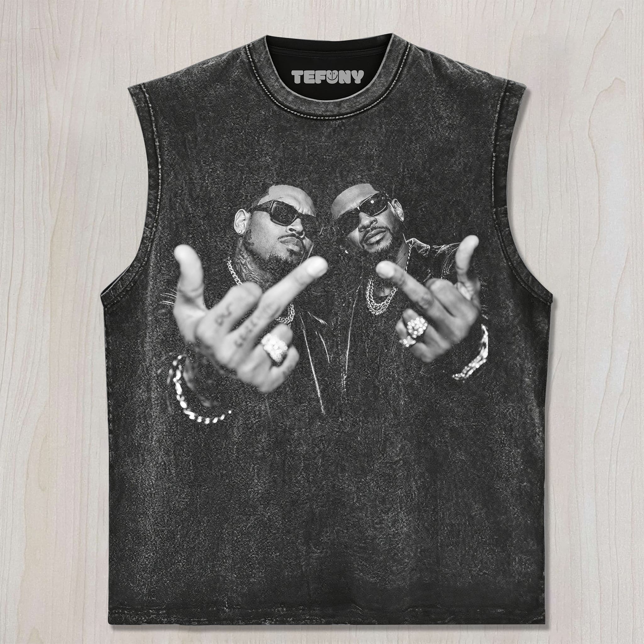 CHRIS BROWN & USHER RAYMOND V3 UNISEX TEE, TANK TOP, LAYERED LS, SWEATSHIRT & HOODIE