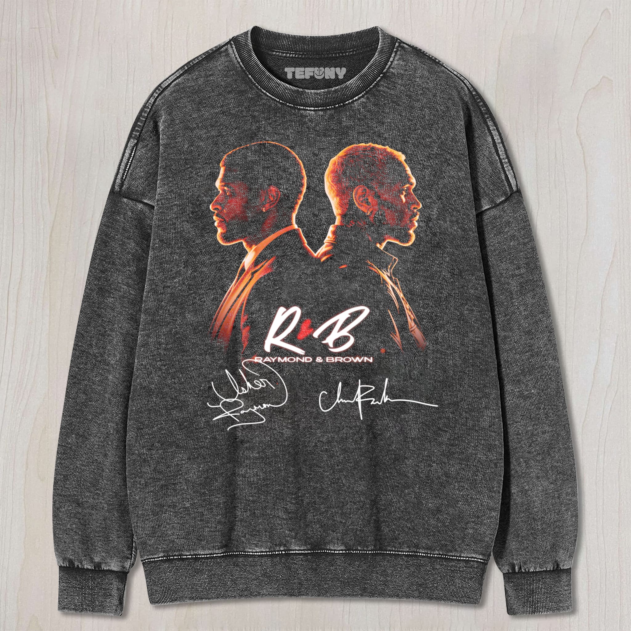CHRIS BROWN & USHER RAYMOND V5 UNISEX TEE, TANK TOP, LAYERED LS, SWEATSHIRT & HOODIE