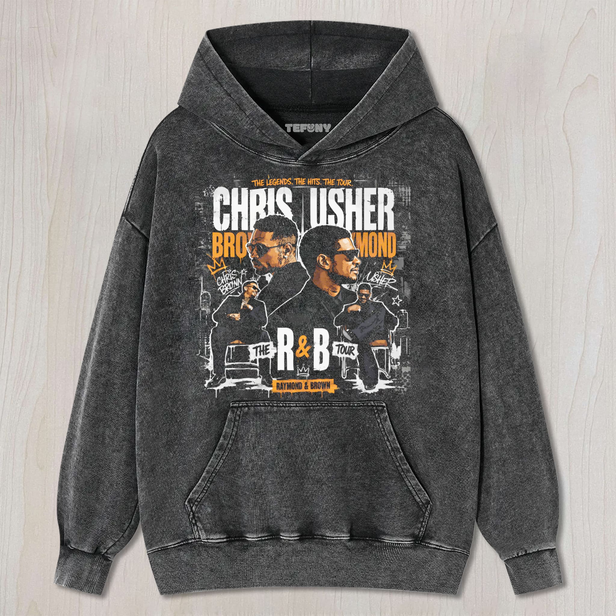 CHRIS BROWN & USHER RAYMOND V6 UNISEX TEE, TANK TOP, LAYERED LS, SWEATSHIRT & HOODIE