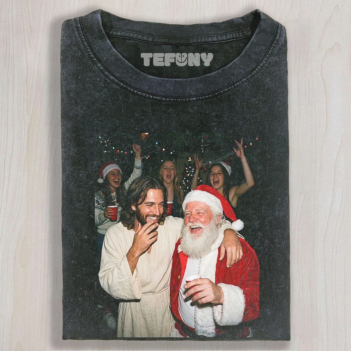 CHRISTMAS PARTY TEE UNISEX TEE, TANK TOP, LAYERED LS, SWEATSHIRT & HOODIE