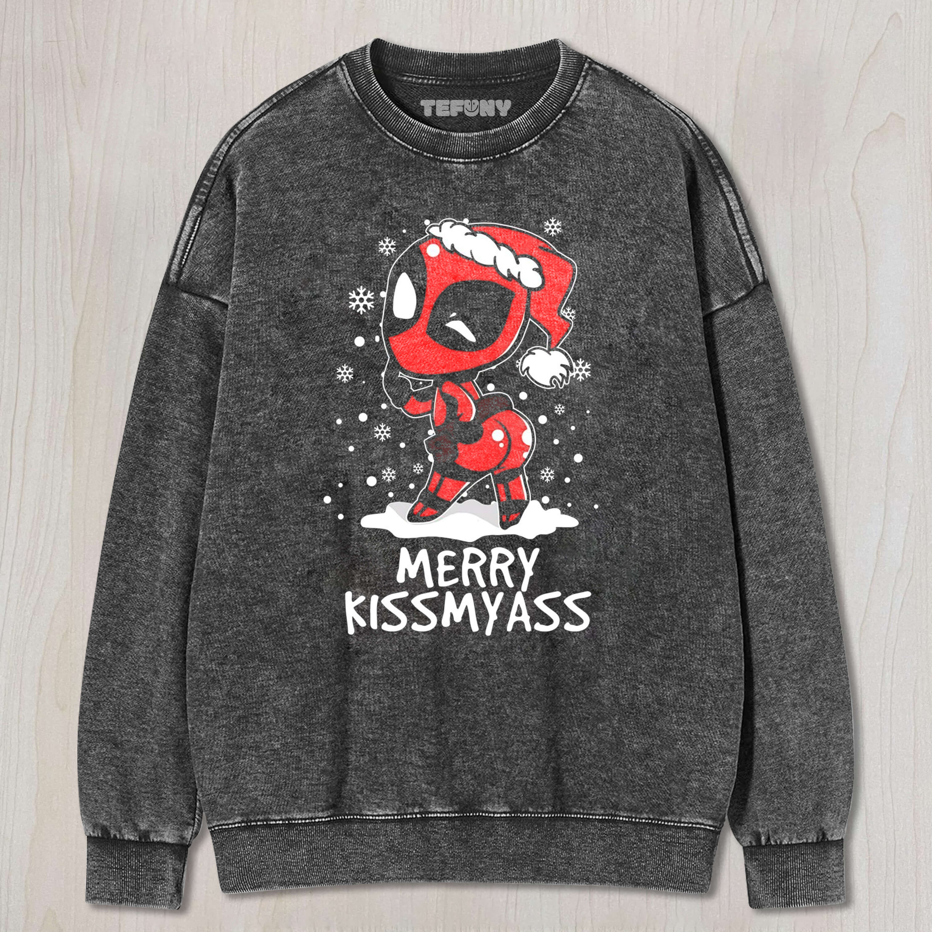 CHRISTMAS DEADPOOL TEE & SWEAT & HOOD