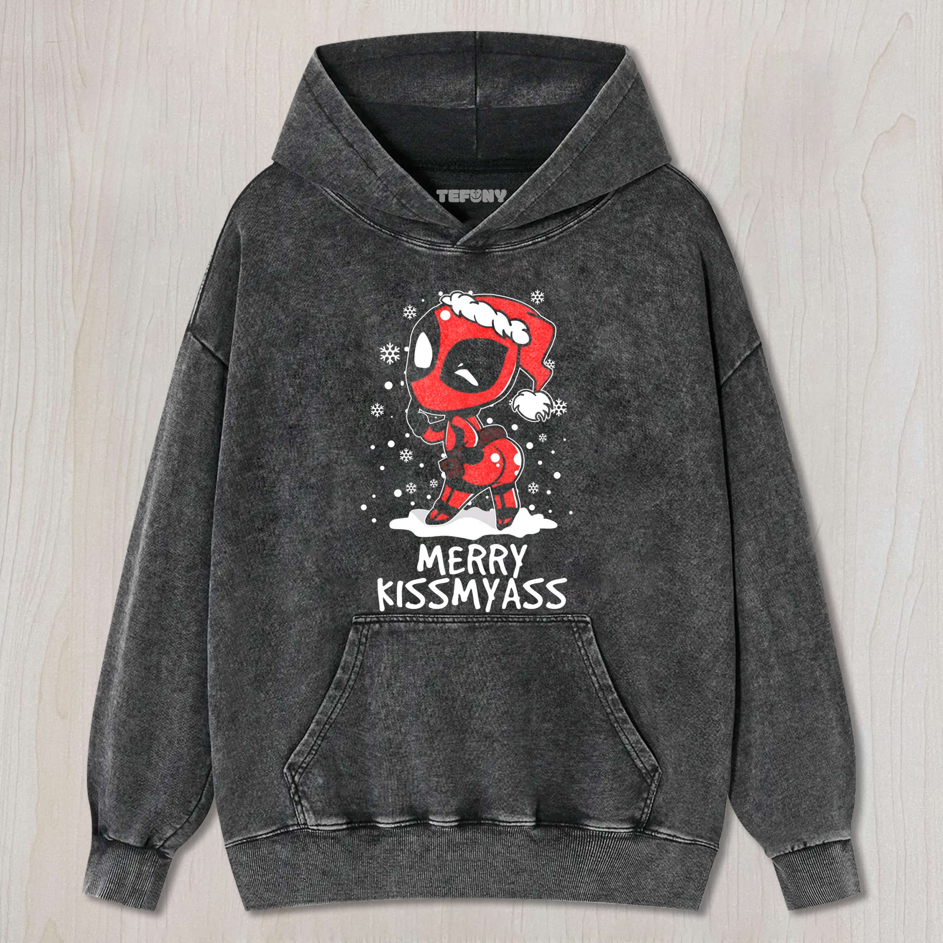 CHRISTMAS DEADPOOL TEE & SWEAT & HOOD