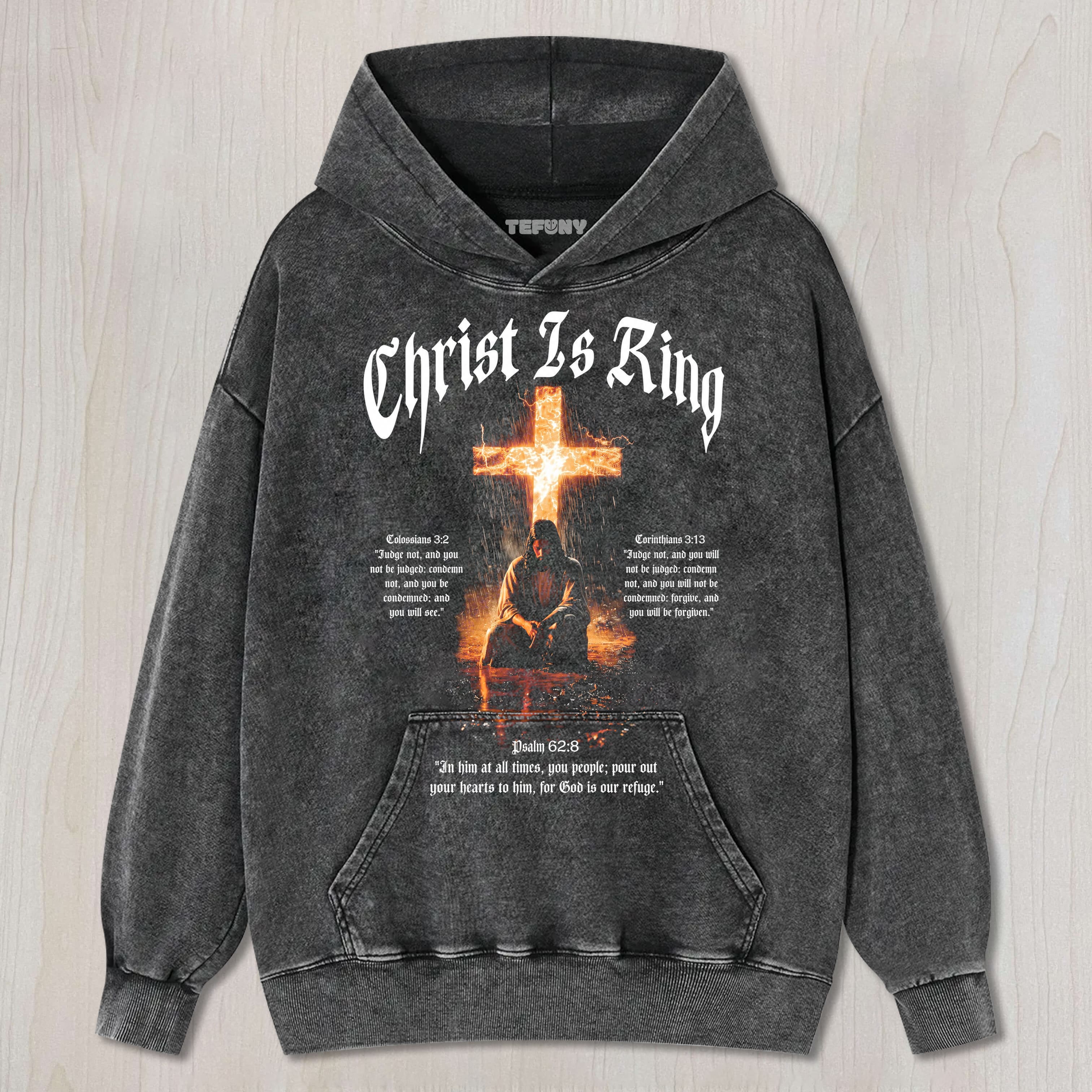 CHRIST IS KING UNISEX TEE, TANK TOP, LAYERED LS, SWEATSHIRT & HOODIE