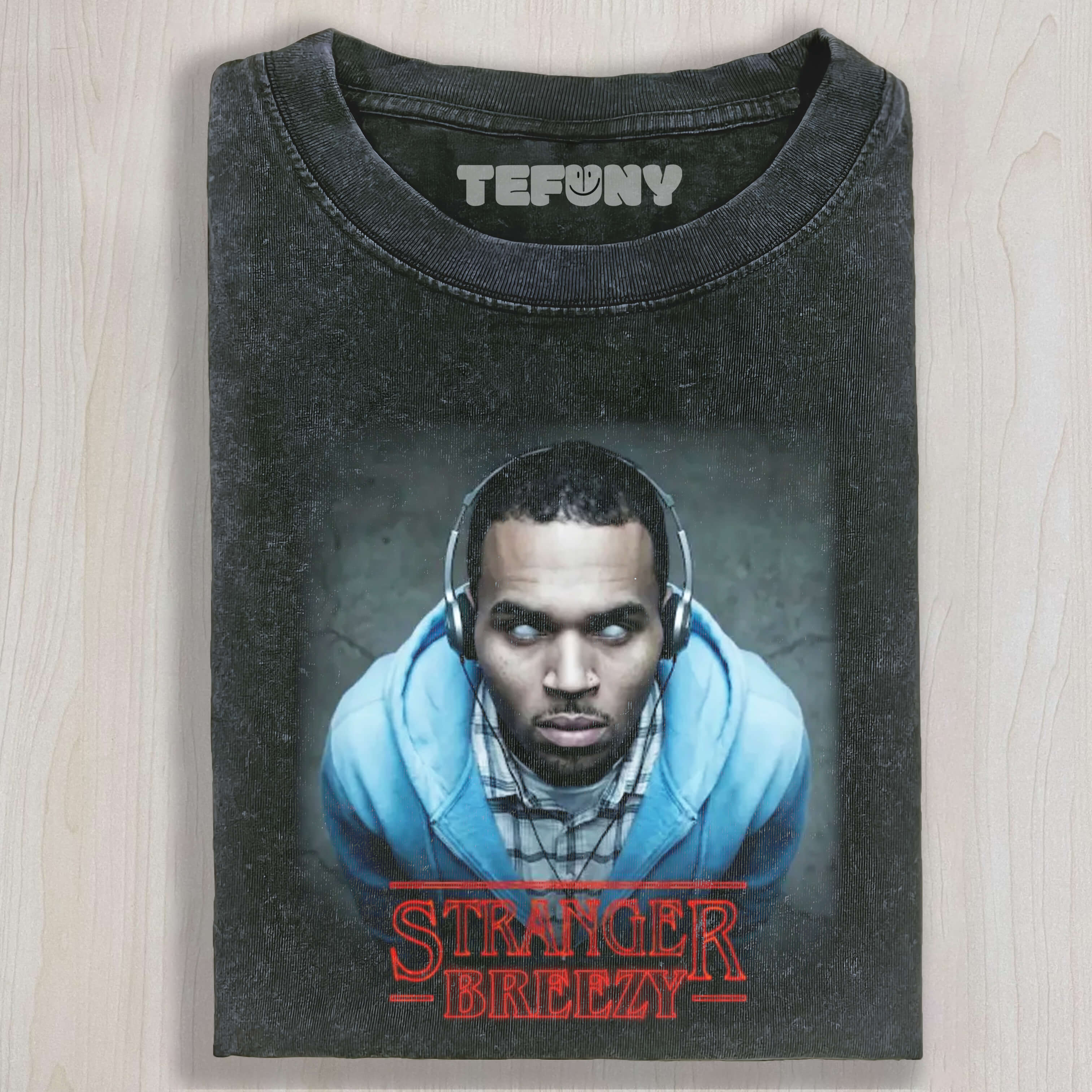 CHRIS BROWN & STRANGER THINGS MAX  TEE & SWEAT & HOOD