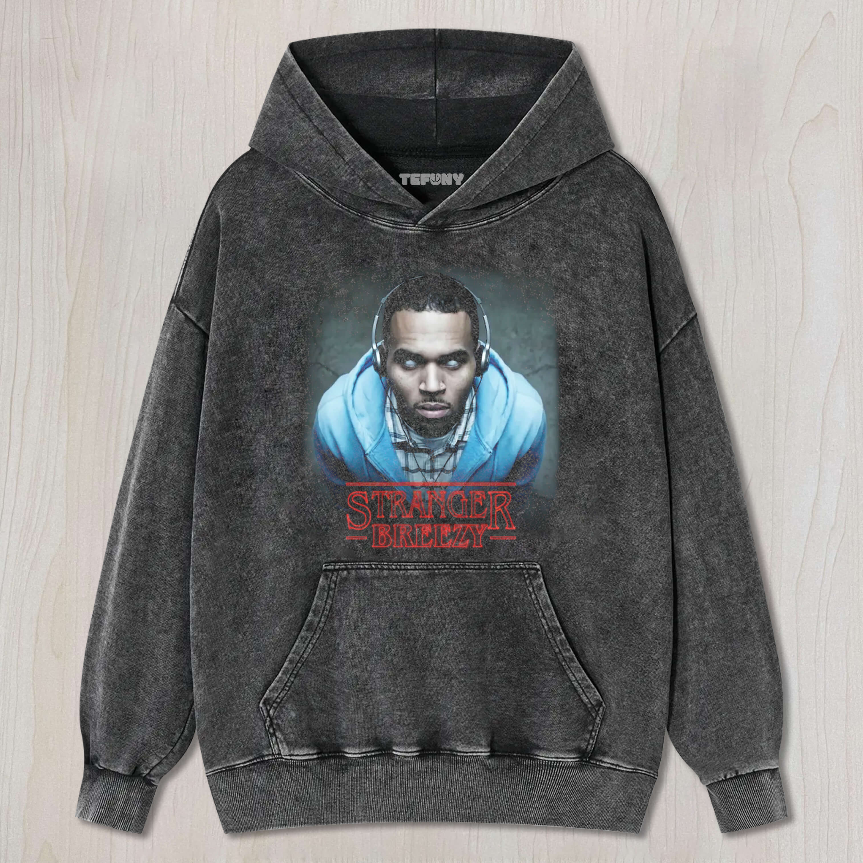 CHRIS BROWN & STRANGER THINGS MAX  TEE & SWEAT & HOOD