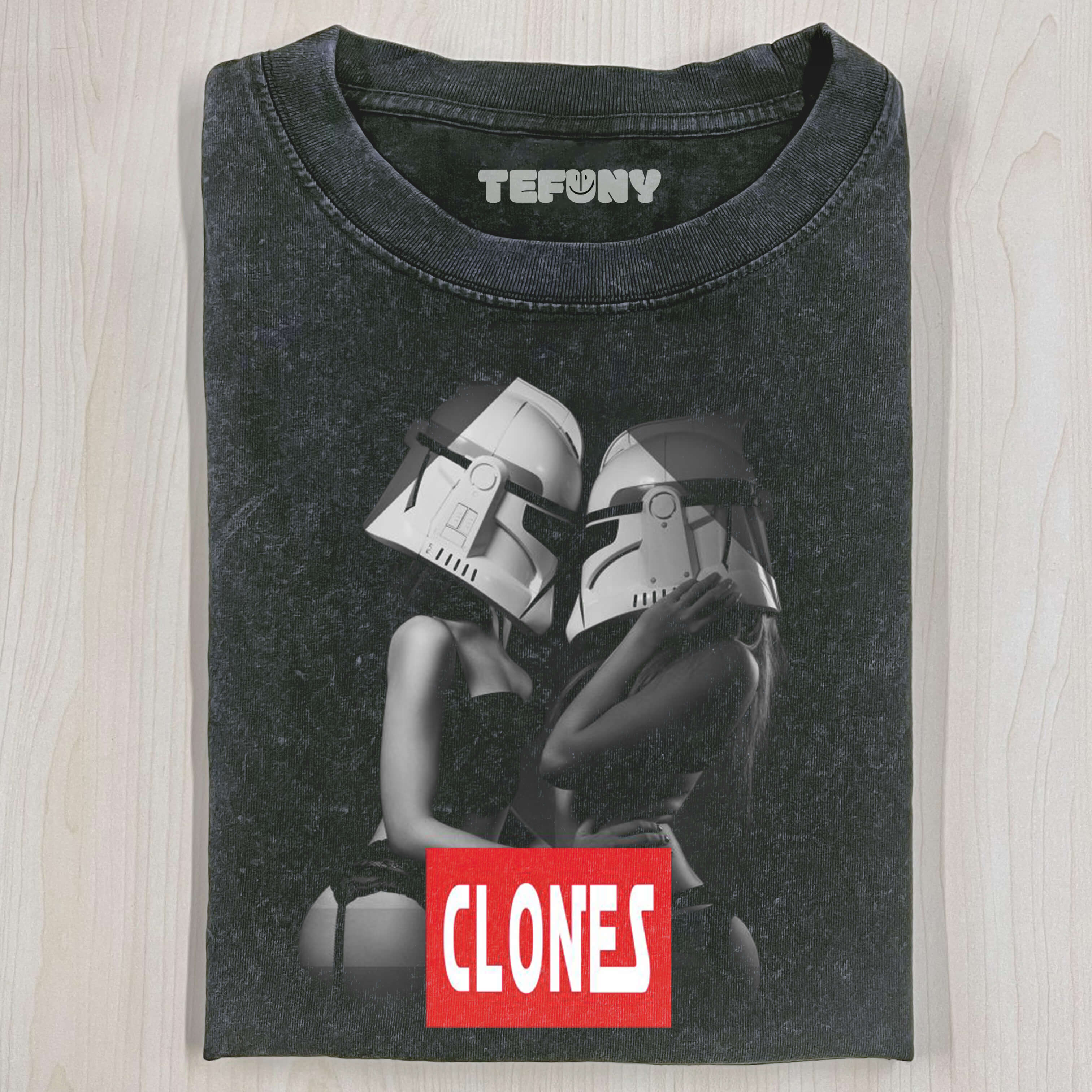 CLONES STORM TROOPER GIRLS SAVAGE BOMBSHELL T-SHIRT