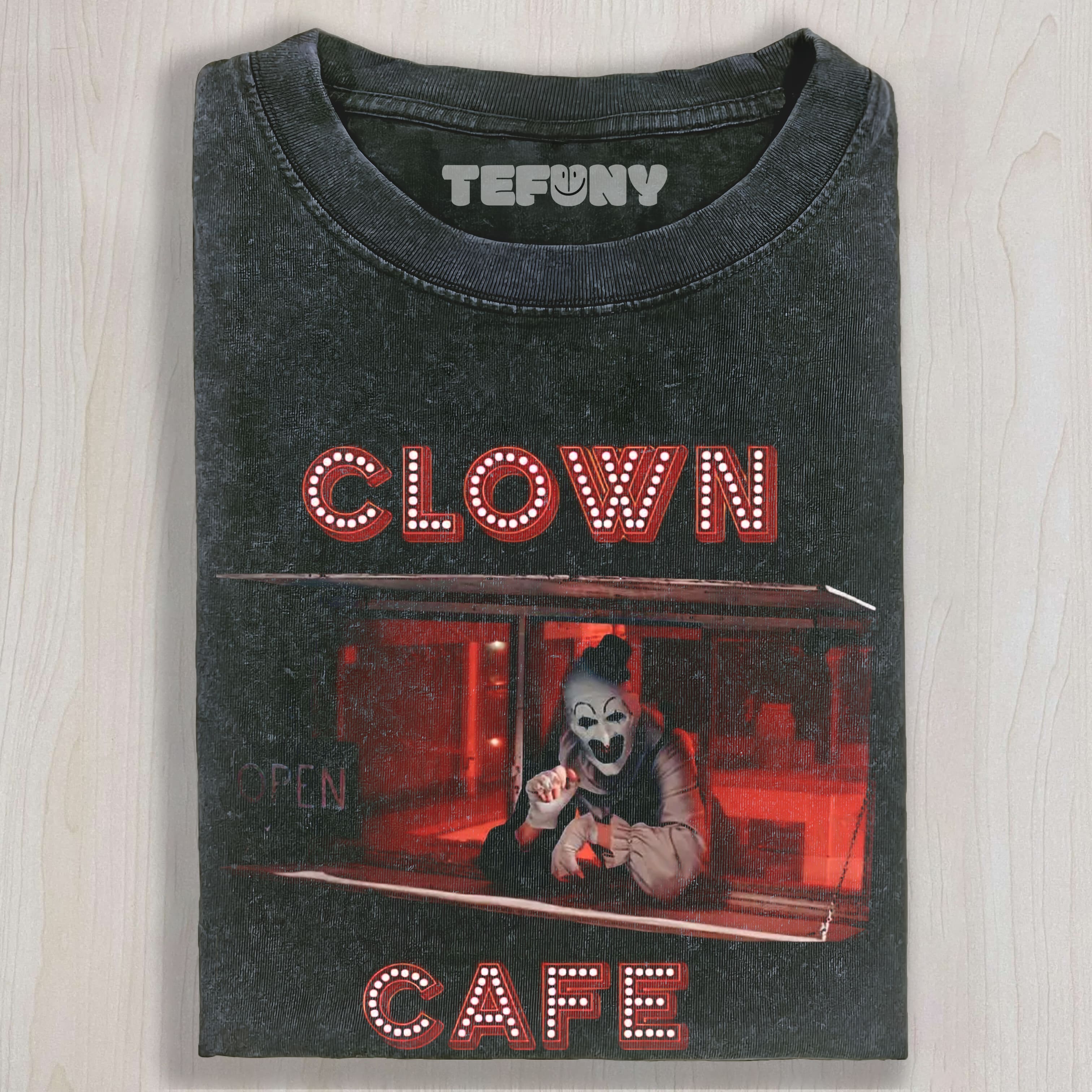 CLOWN CAFE UNISEX TEE, TANK TOP, LAYERED LS, SWEATSHIRT & HOODIE