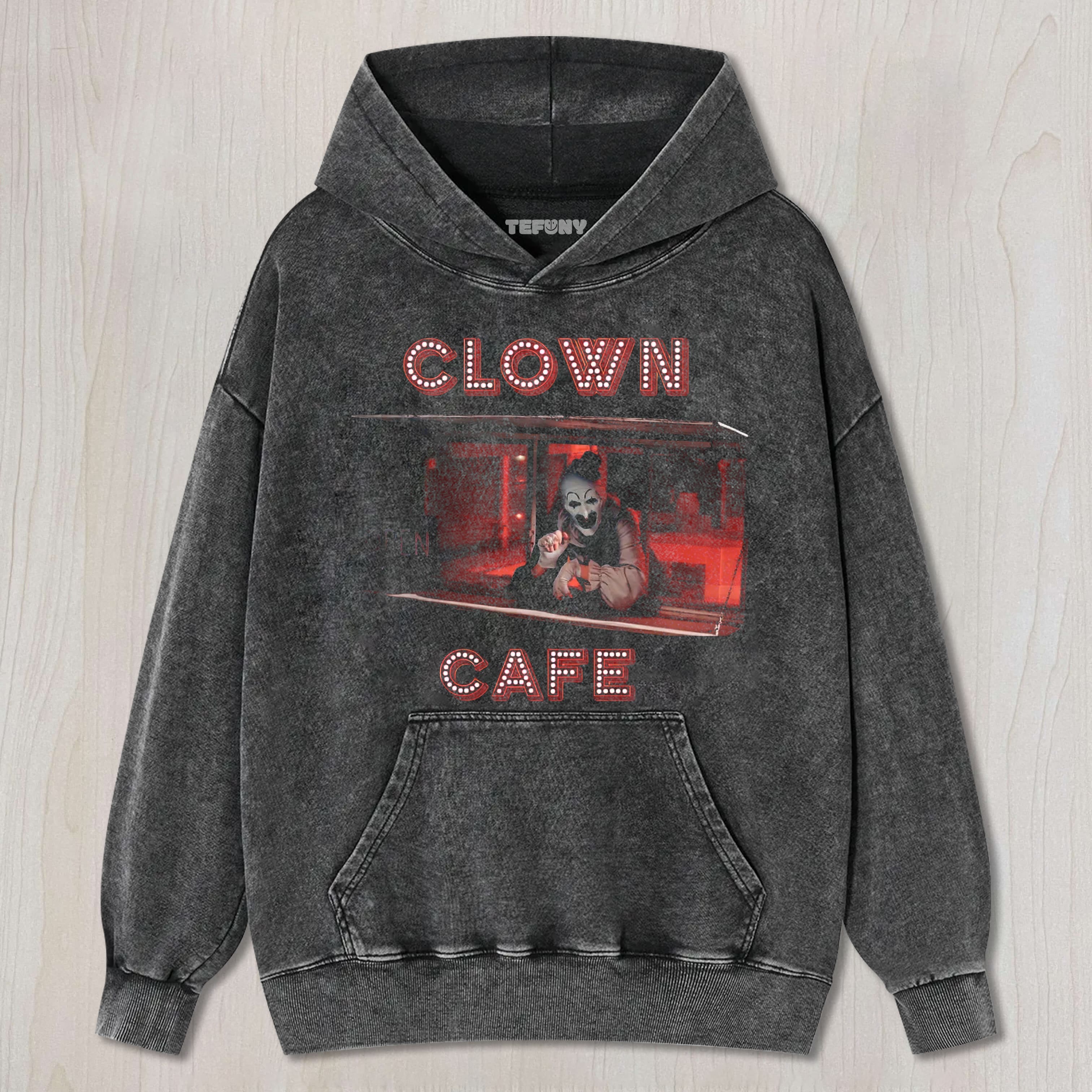 CLOWN CAFE UNISEX TEE, TANK TOP, LAYERED LS, SWEATSHIRT & HOODIE