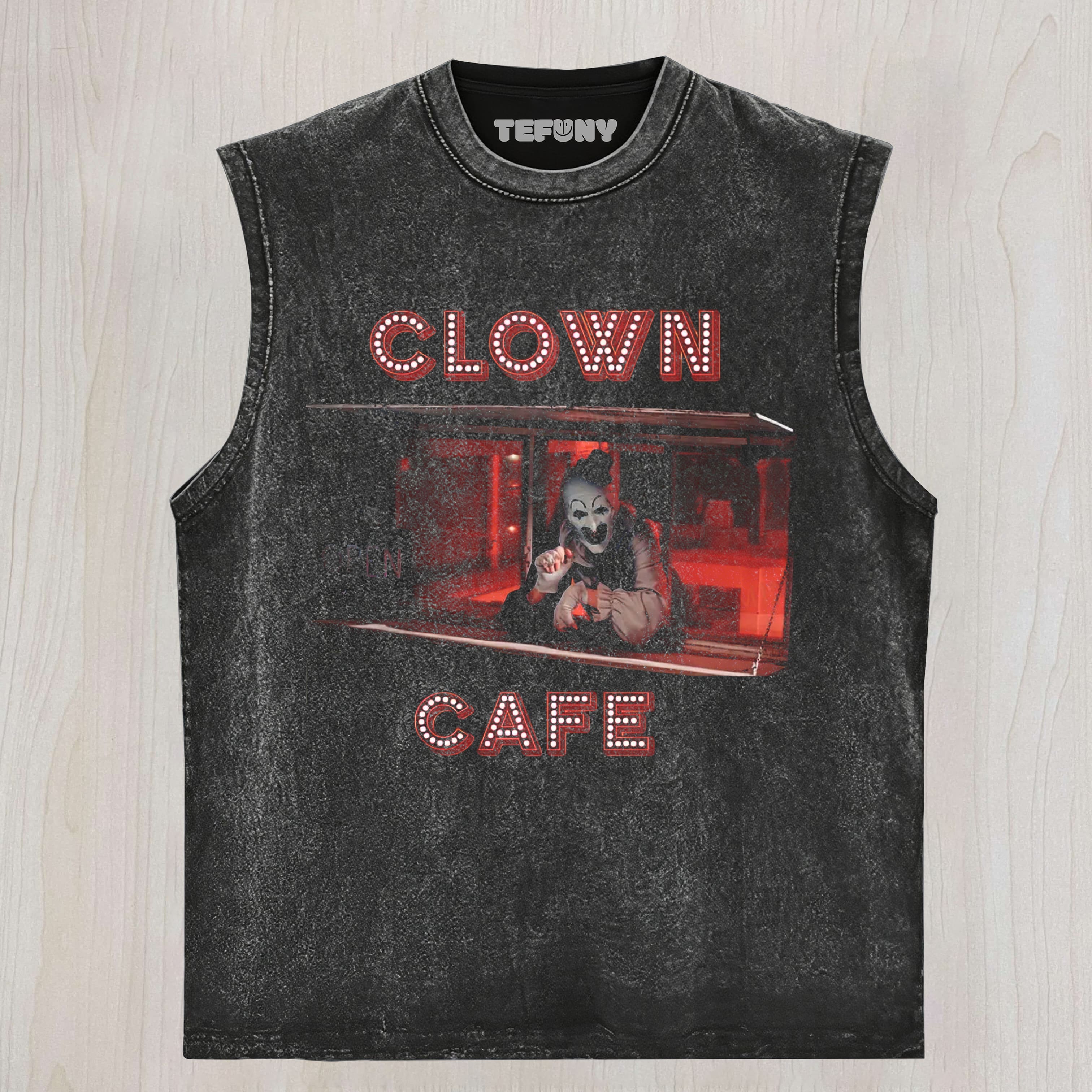 CLOWN CAFE UNISEX TEE, TANK TOP, LAYERED LS, SWEATSHIRT & HOODIE