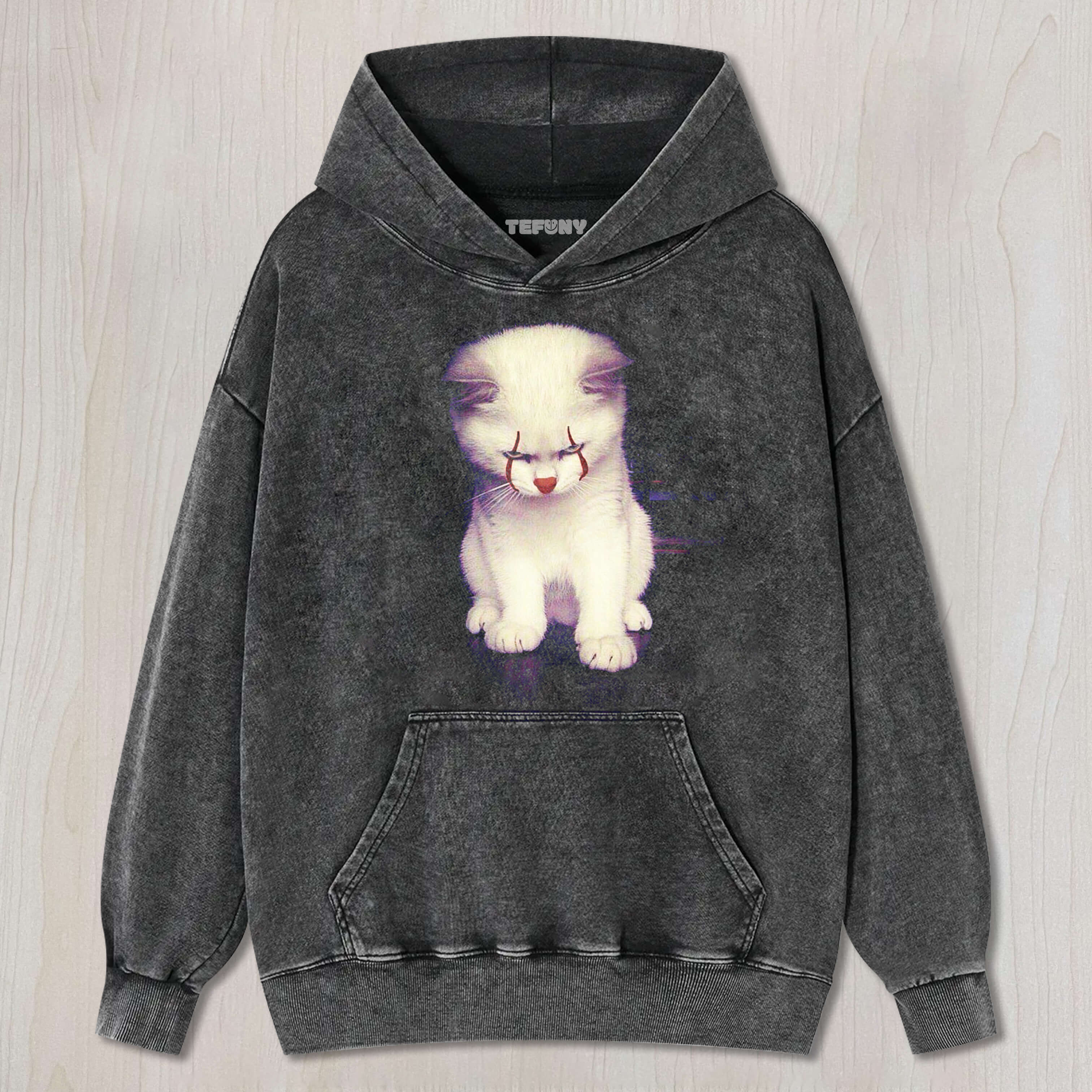 CLOWN KITTEN T-SHIRT & LONG SLEEVES & HOODIES