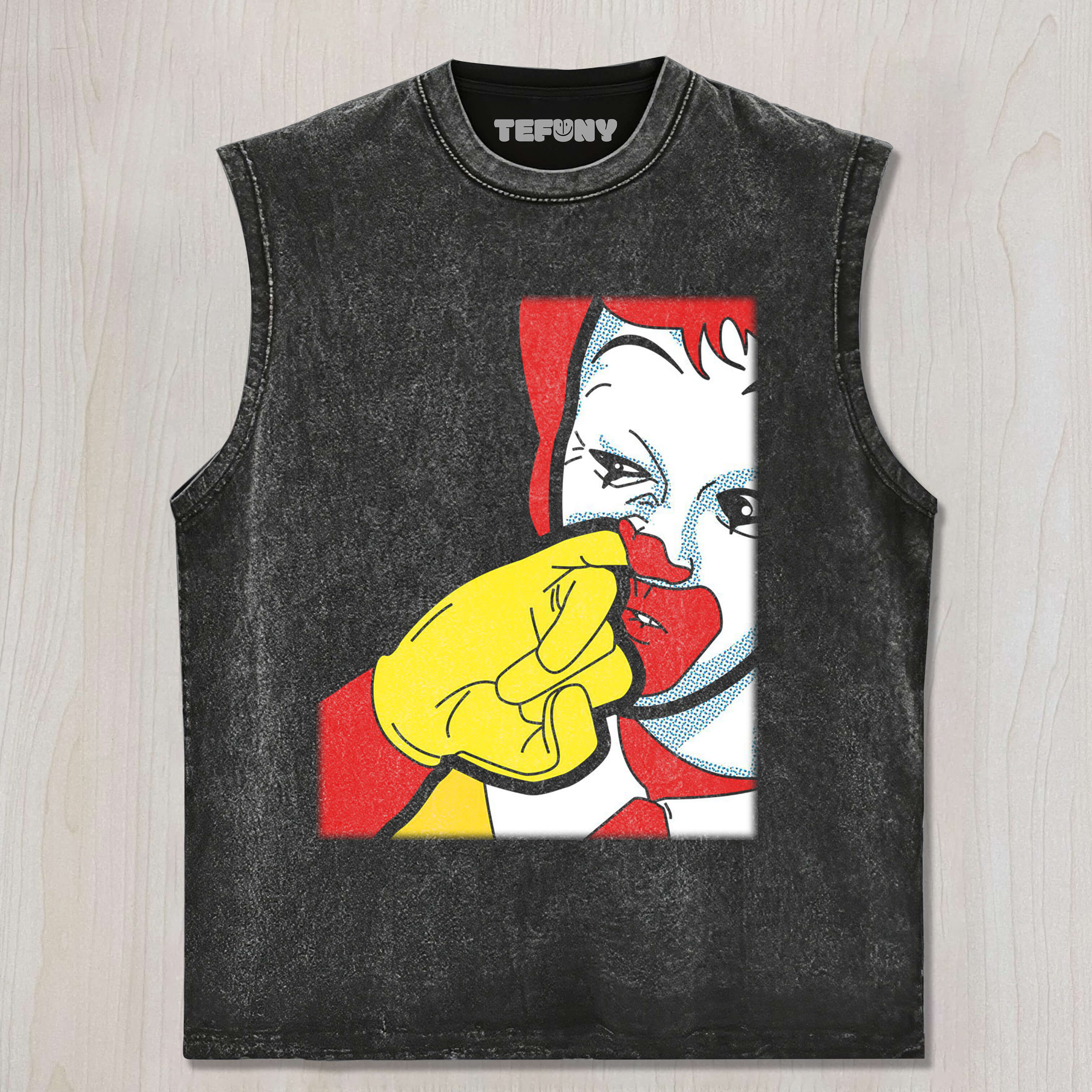 CLOWN PICKING NOSE UNISEX TEE, TANK TOP, LAYERED LS, SWEATSHIRT & HOODIE