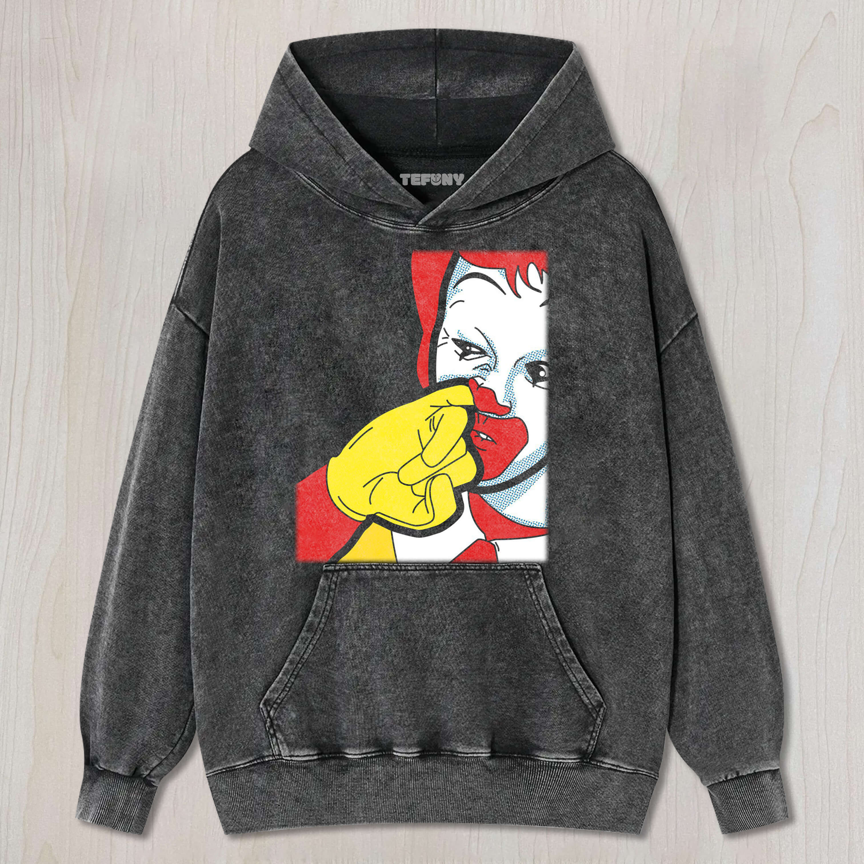 CLOWN PICKING NOSE UNISEX TEE, TANK TOP, LAYERED LS, SWEATSHIRT & HOODIE